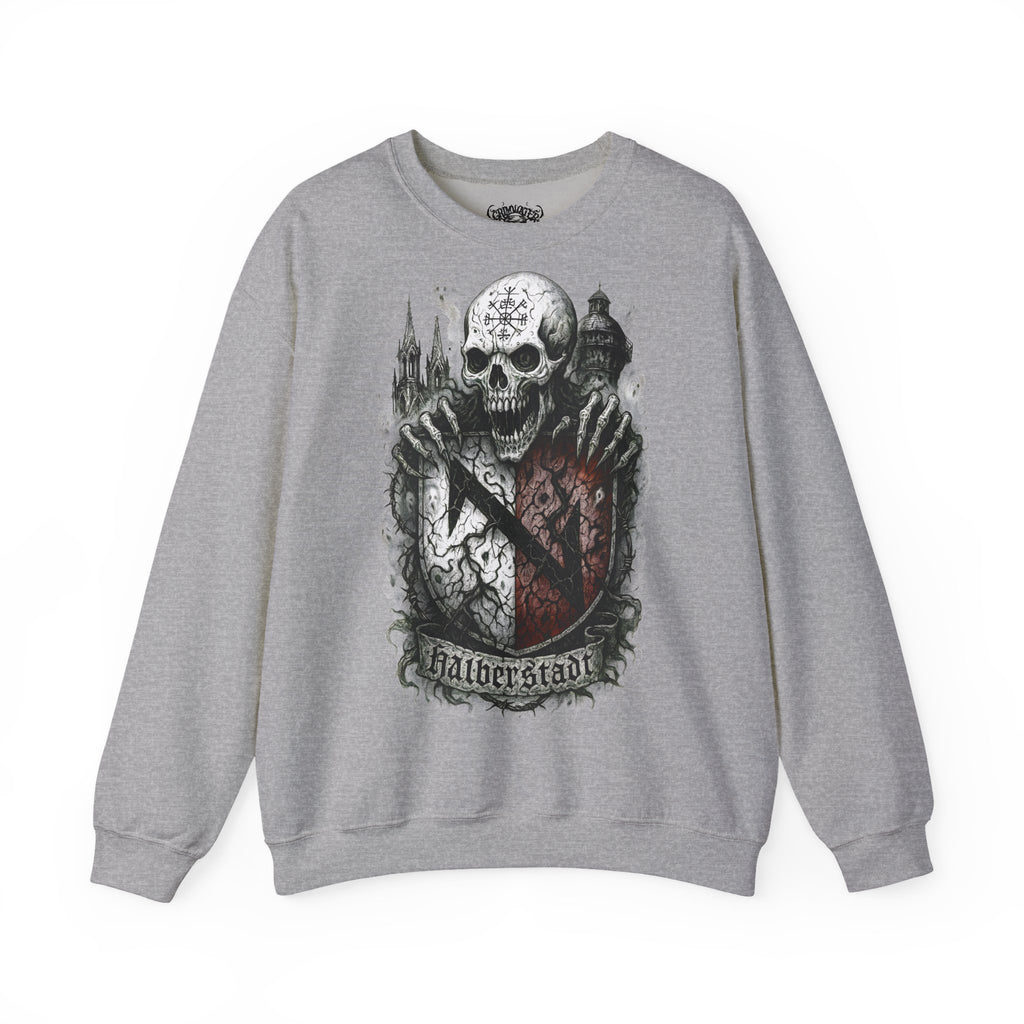 Halberstadt: Harz-Collection, Frontprint, Unisex Sweatshirt **Grimwater-Edition**