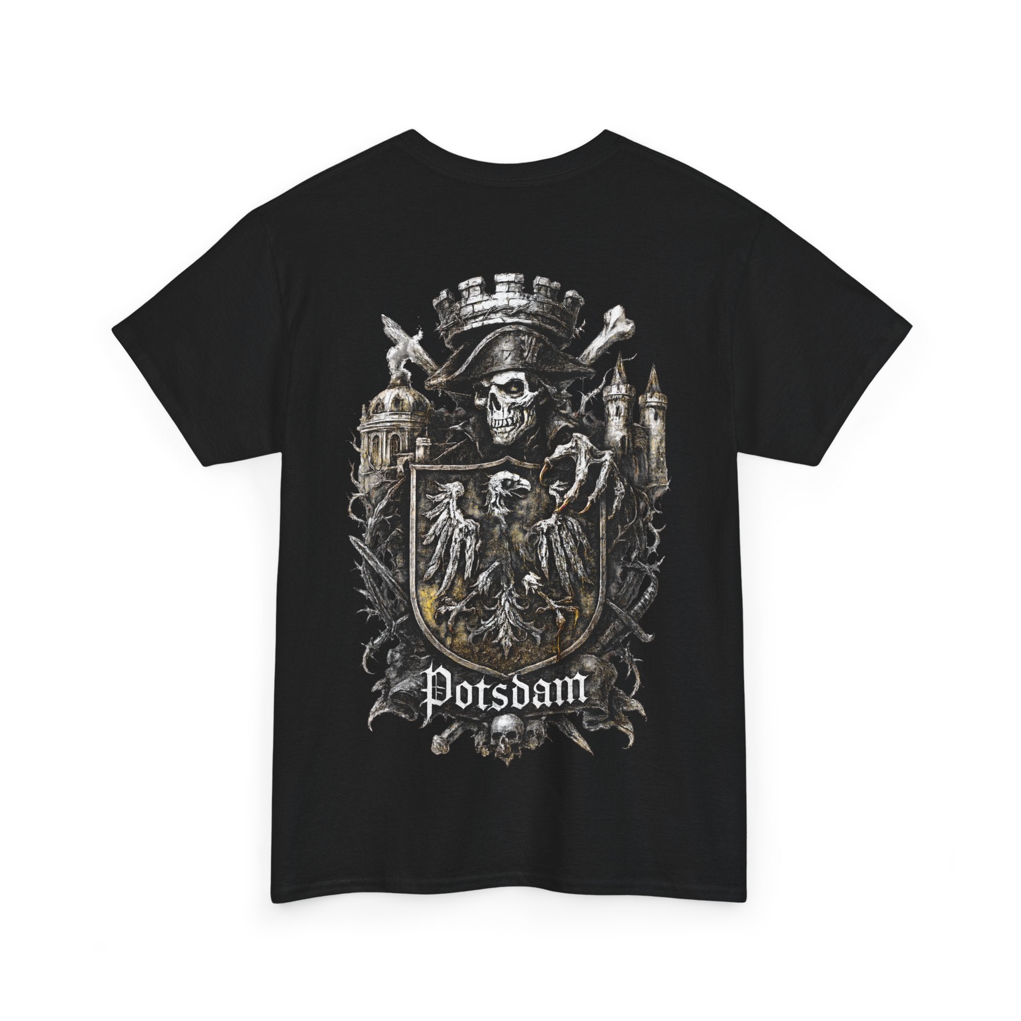 Potsdam: Front-/Backprint, Unisex T-Shirt **Grimwater-Edition**