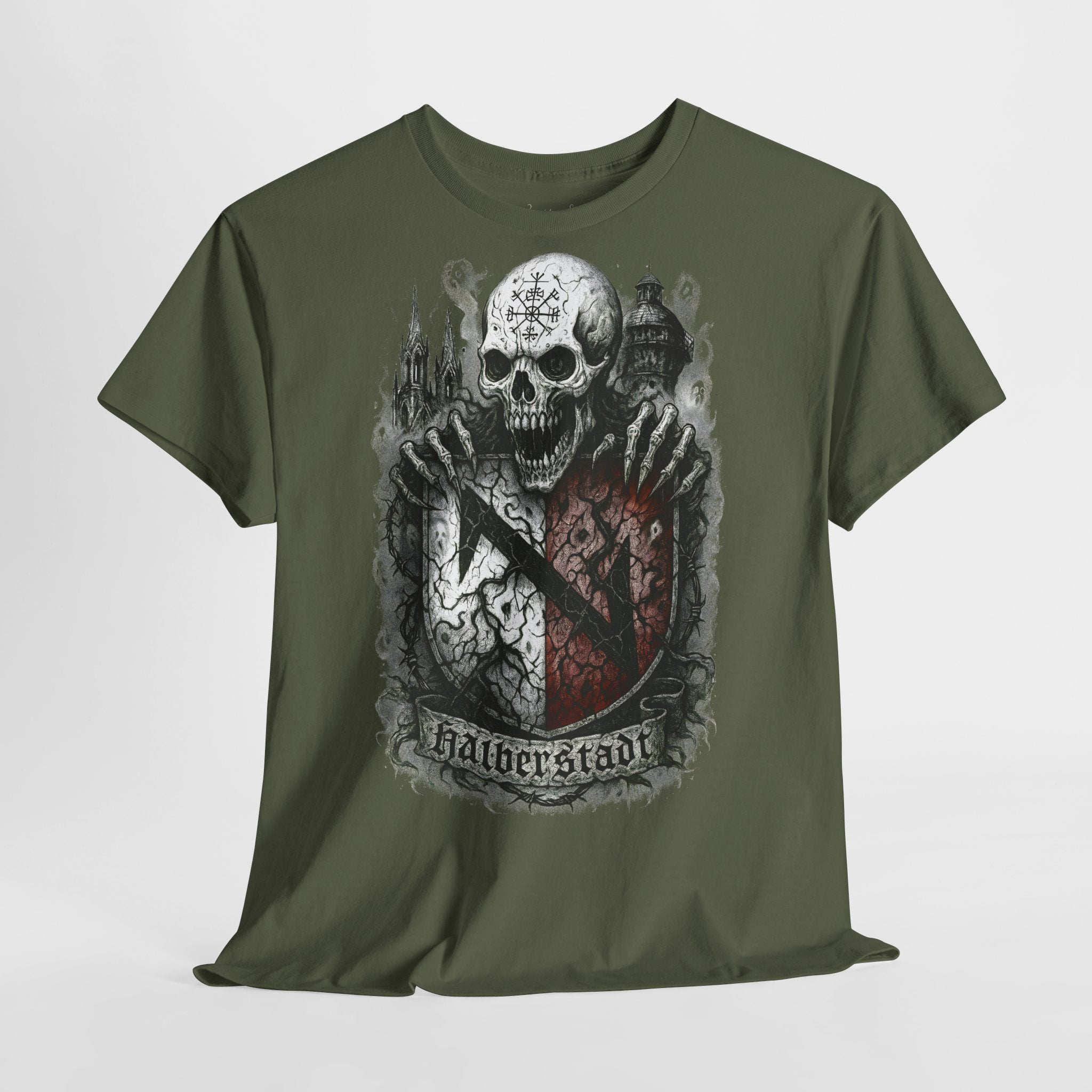 Halberstadt: Frontprint, Unisex T-Shirt **Grimwater-Edition**