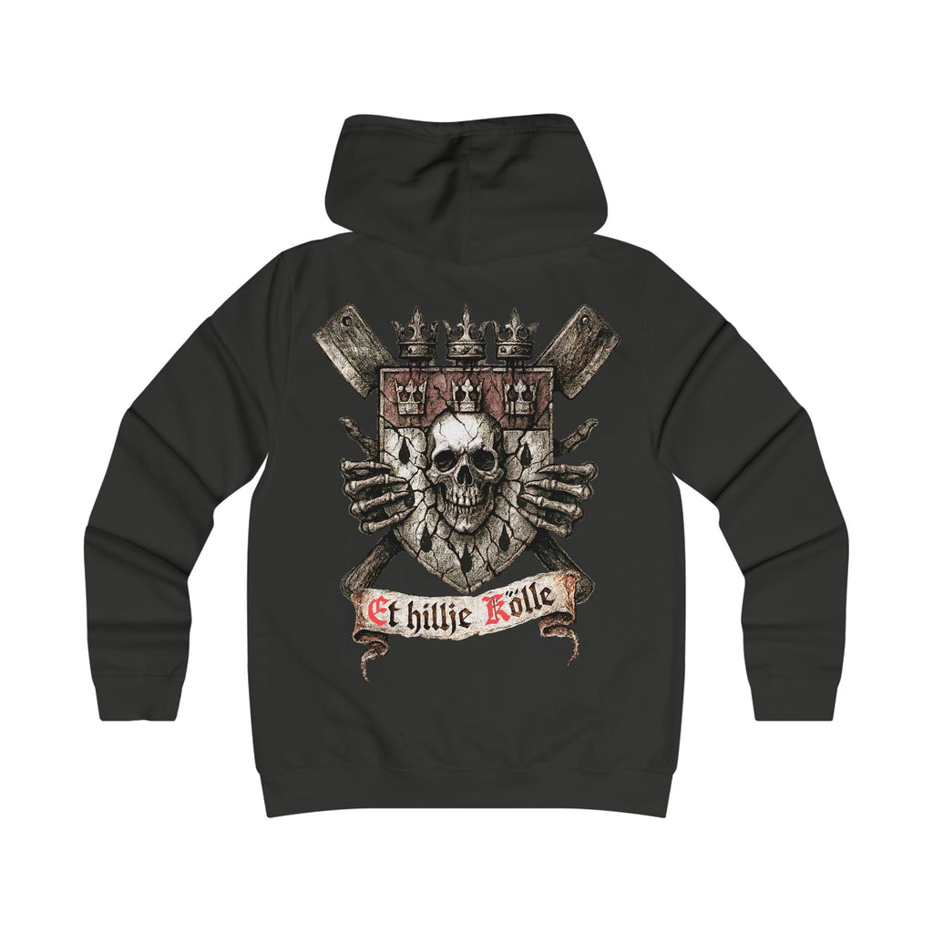 Köln - Hätz un Bloot: Front-/Backprint, Womens' Hoodie **Grimwater-Design**