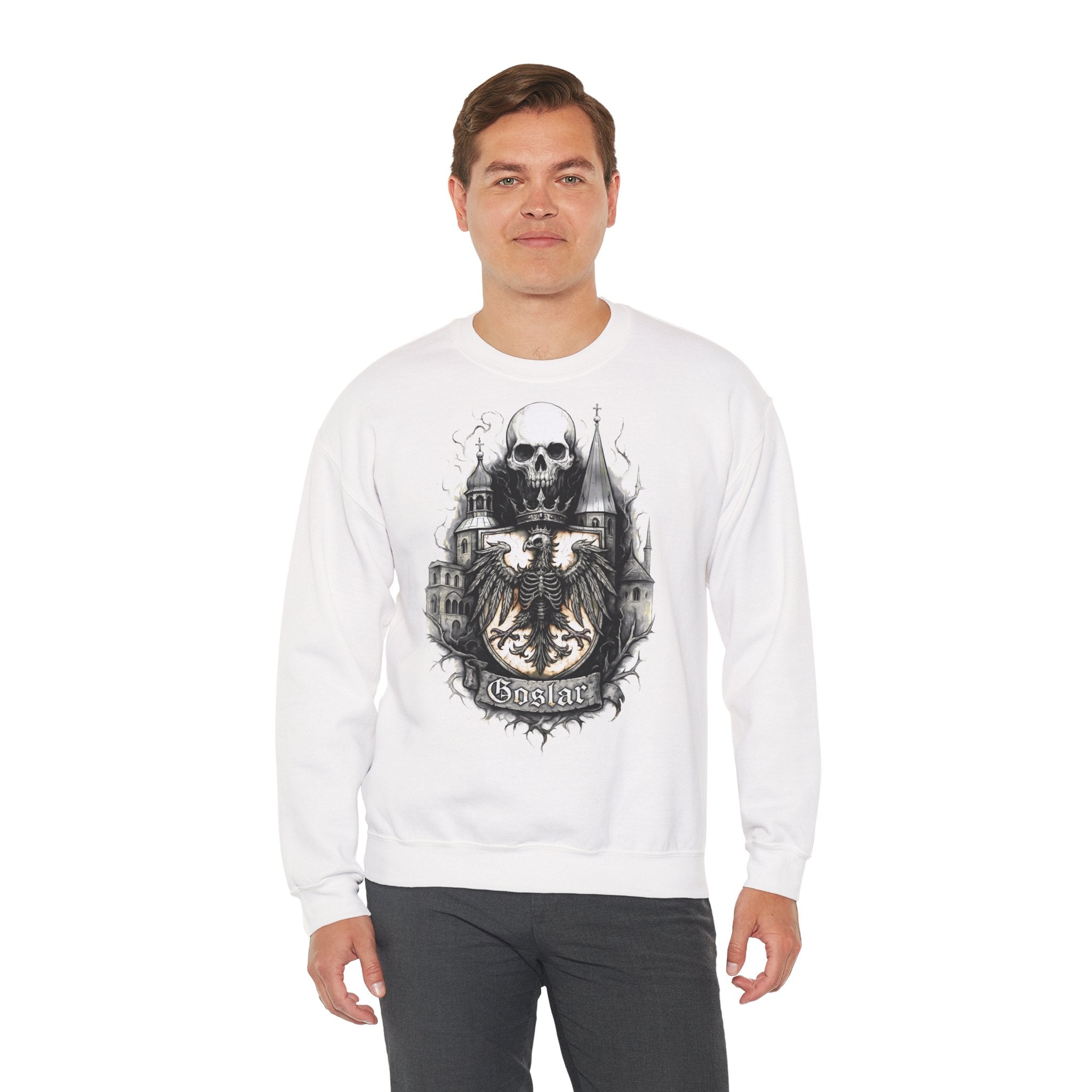 Goslar: Harz-Collection, Frontprint, Unisex Sweatshirt **Grimwater-Edition**