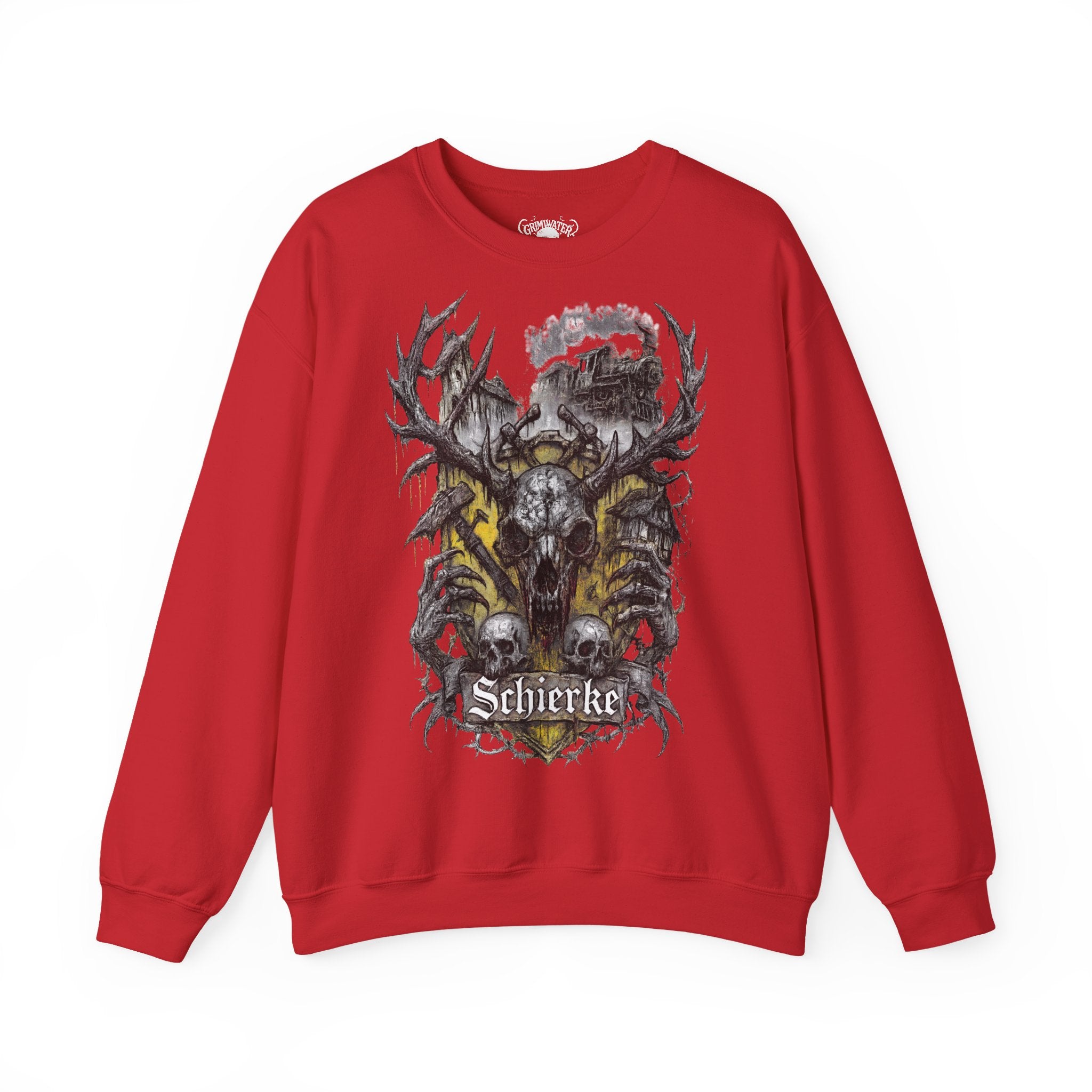 Schierke: Frontprint, Unisex Sweatshirt **Grimwater-Edition**