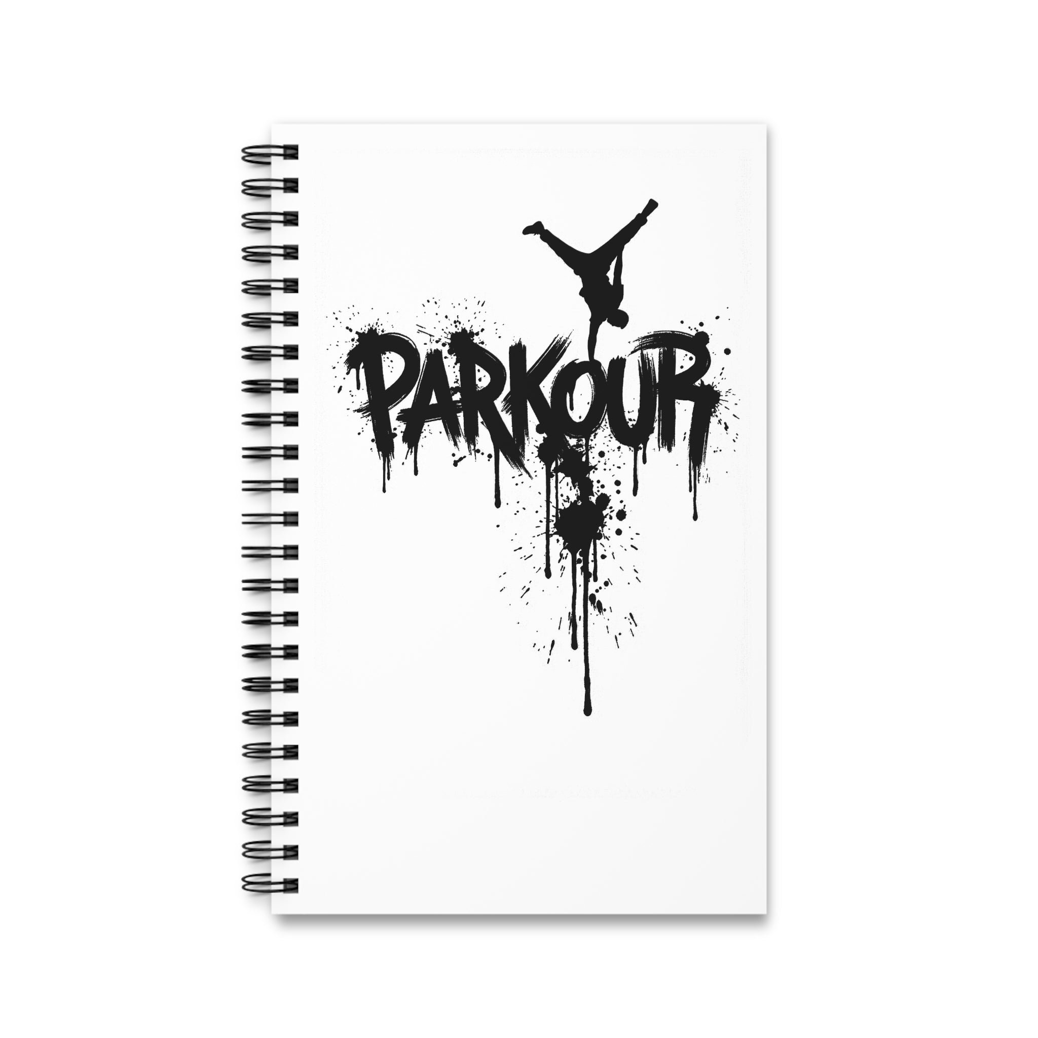 Parkour 05 Spiralblock - Urban Graffiti Notebook