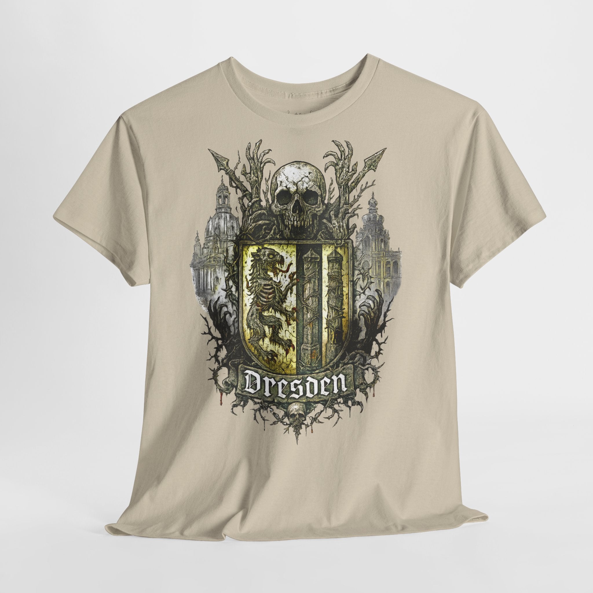 Dresden: Frontprint, Unisex T-Shirt **Grimwater-Edition**