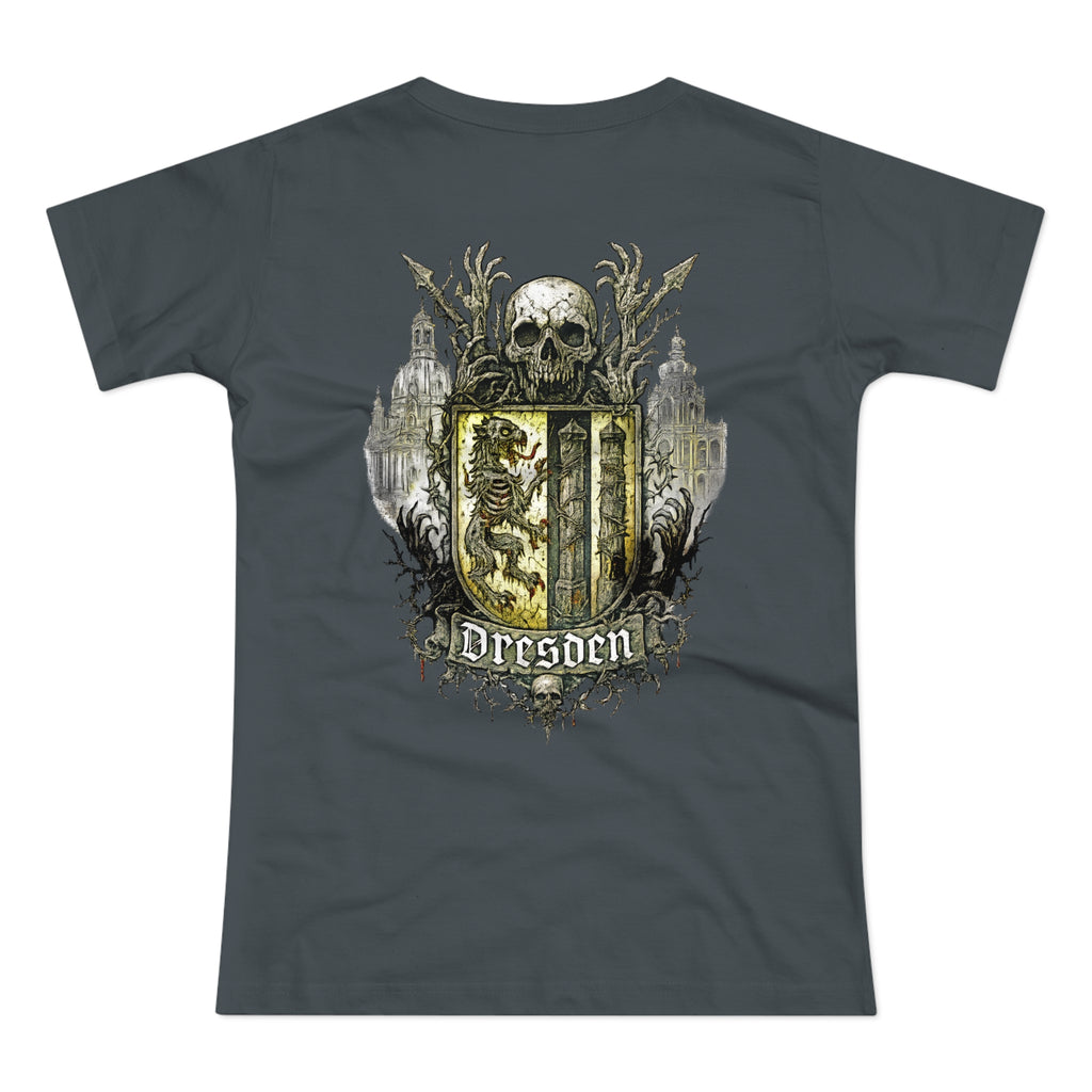 Dresden: Front-/Backprint, Womens' T-Shirt **Grimwater-Edition**