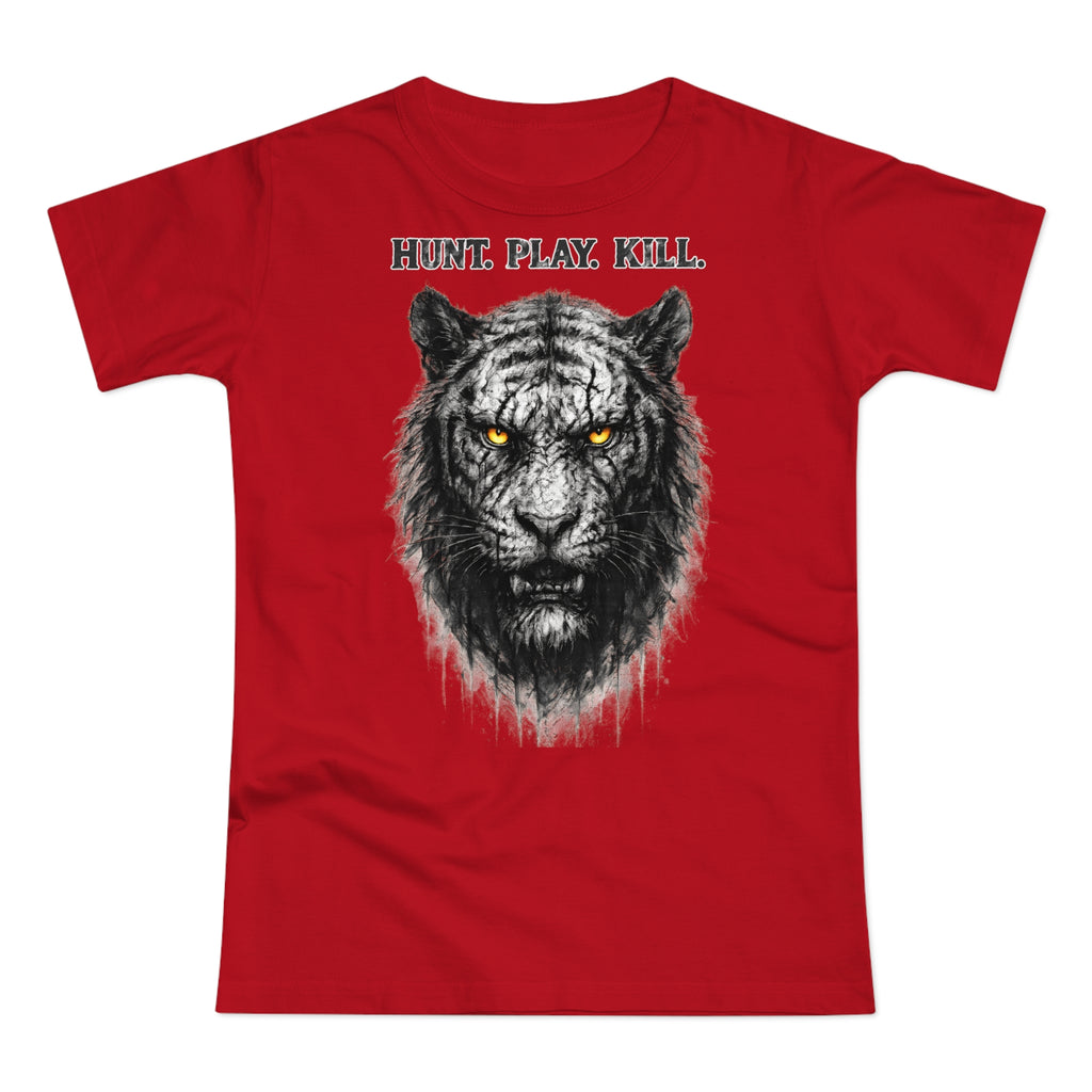 Tiger: Frontprint, Womens' T-Shirt - Animal-Collection