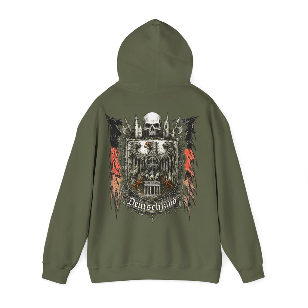 Deutschland: Front-/Backprint Unisex Hoodie **Grimwater-Edition** (Germany)