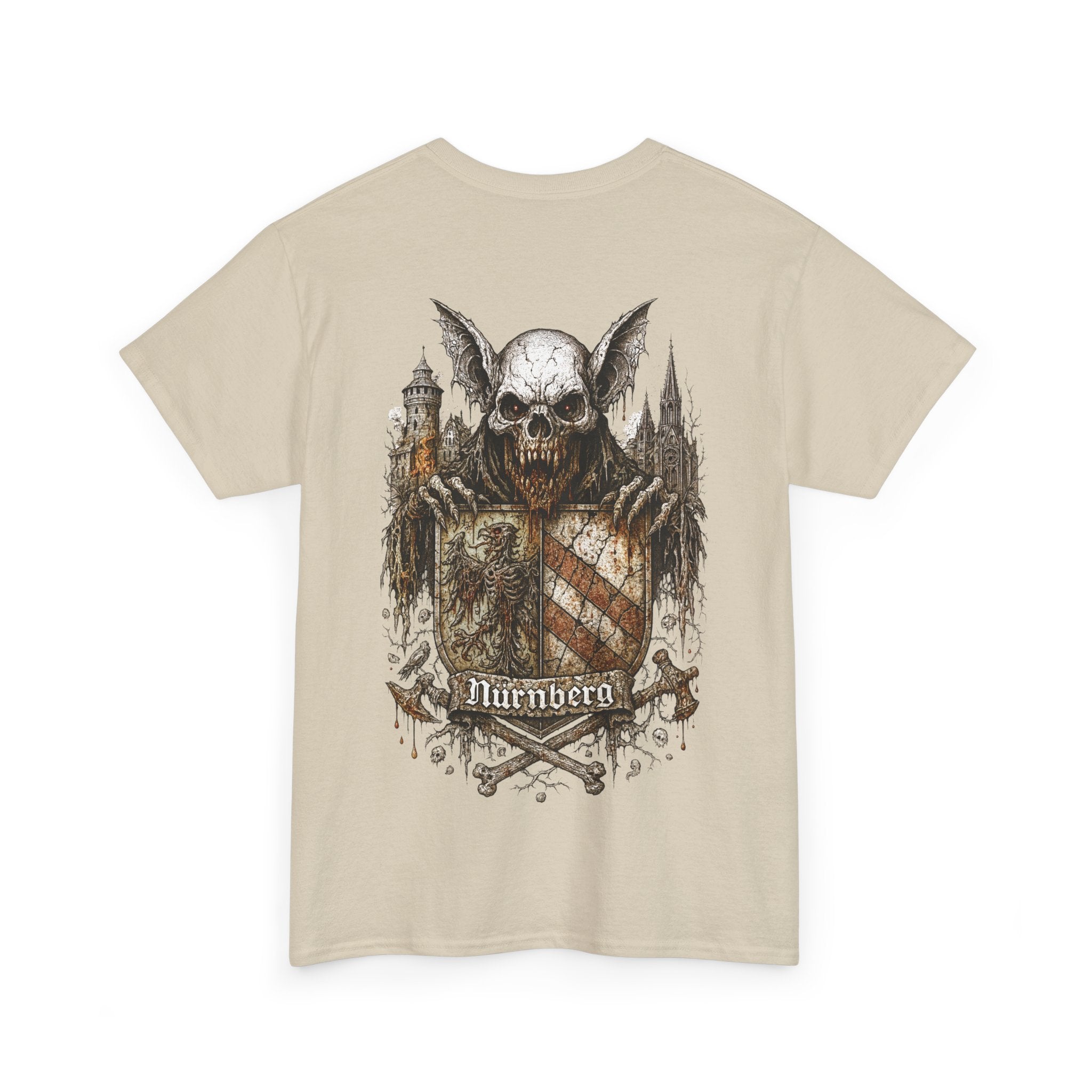 Nürnberg: Front-/Backprint, Unisex T-Shirt **Grimwater-Edition**