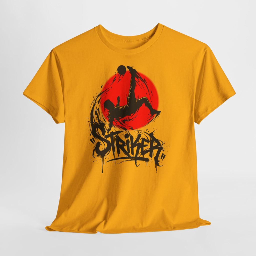 Soccer Striker 01: Frontprint, Unisex T-Shirt