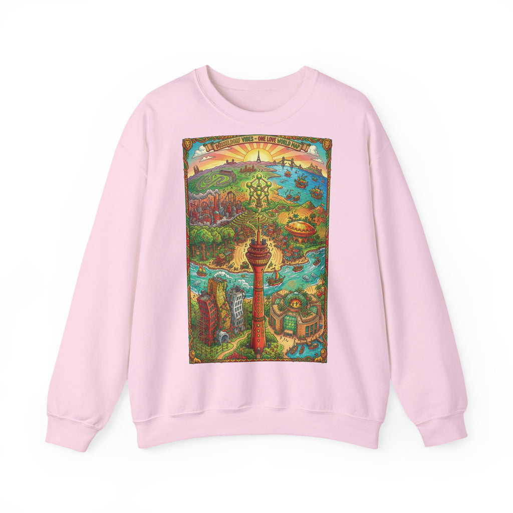 Düsseldorf Reggae Edition: Frontprint, Unisex Sweatshirt
