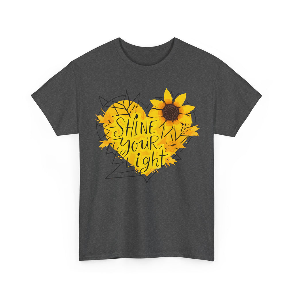 Shine Your Light - Sunflower Happiness Tee