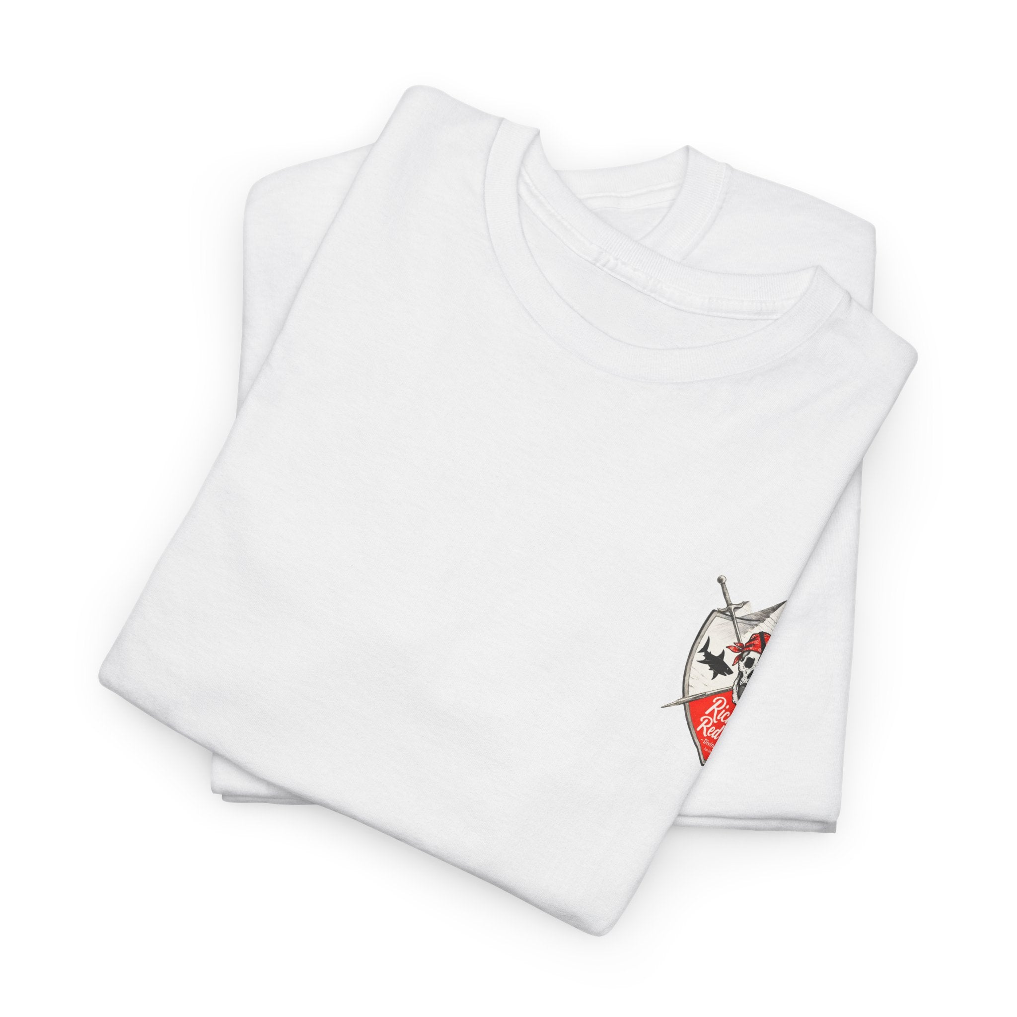 Diving Base Port Ghalib: Front-/Backprint, Unisex T-Shirt