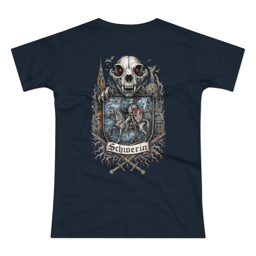 Schwerin: Front-/Backprint, Womens' T-Shirt **Grimwater-Edition**