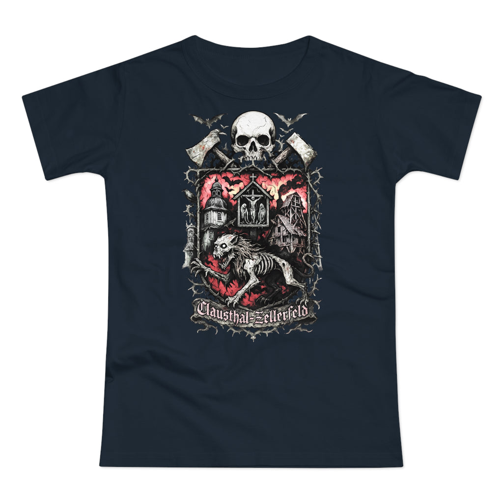 Clausthal-Zellerfeld: Frontprint, Womens' T-Shirt **Grimwater-Edition**