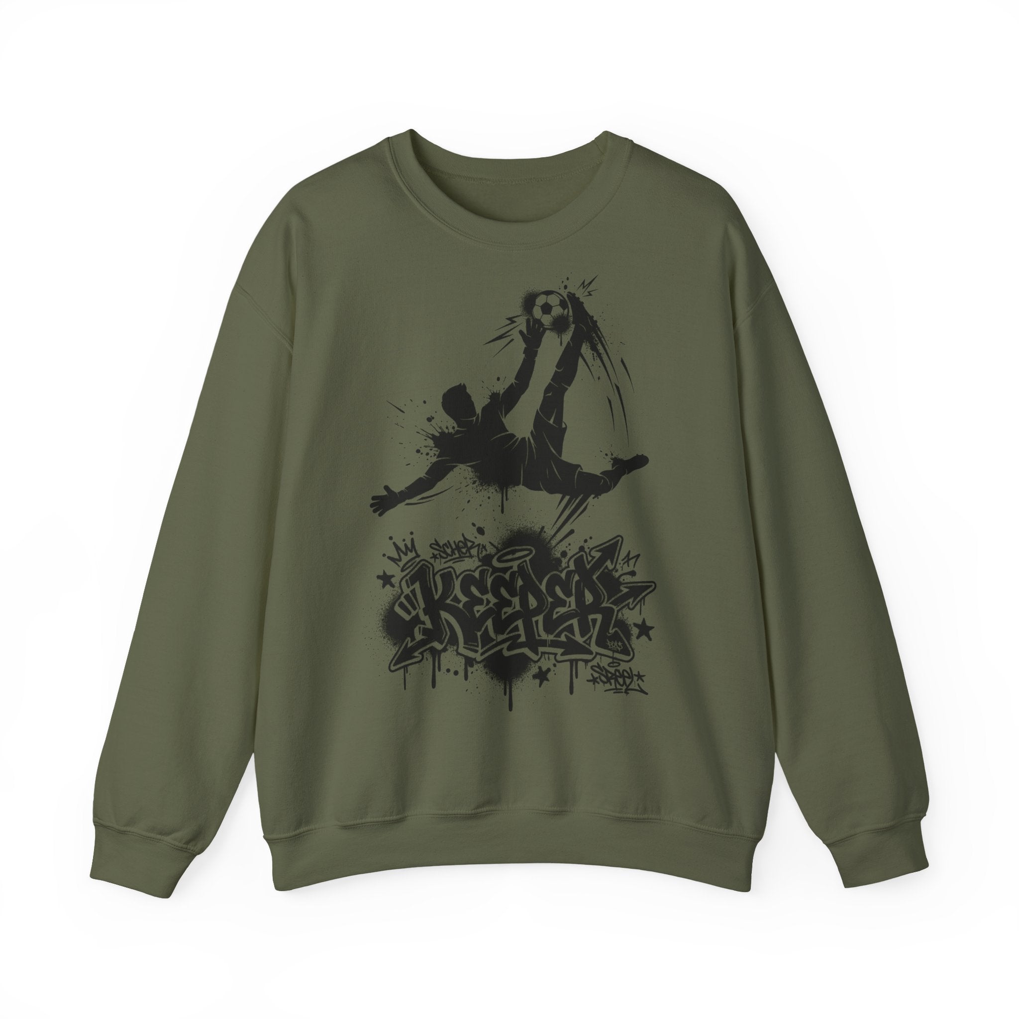 Soccer Keeper 06: Frontprint, Unisex Sweatshirt
