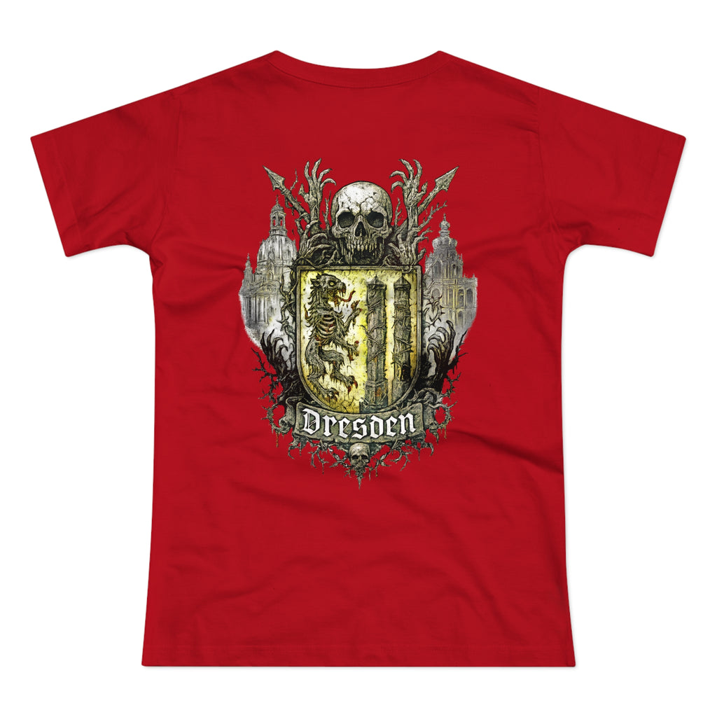 Dresden: Front-/Backprint, Womens' T-Shirt **Grimwater-Edition**
