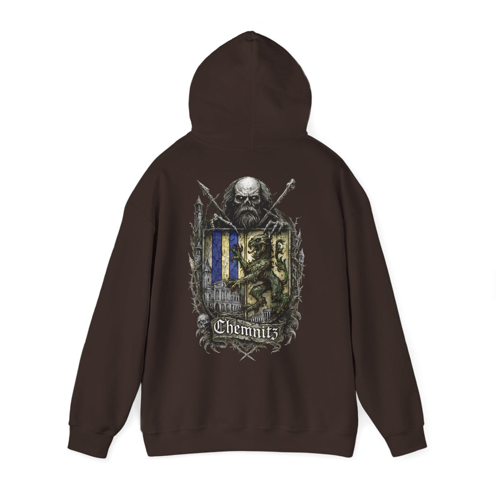 Chemnitz: Front-/Backprint, Unisex Hoodie **Grimwater-Edition**