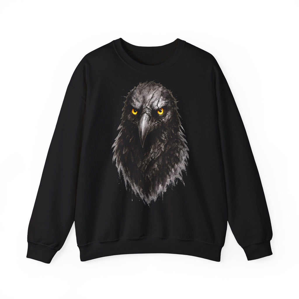 Rabe: Animals-Collection, Frontprint, Unisex Sweatshirt, Mystical Raven