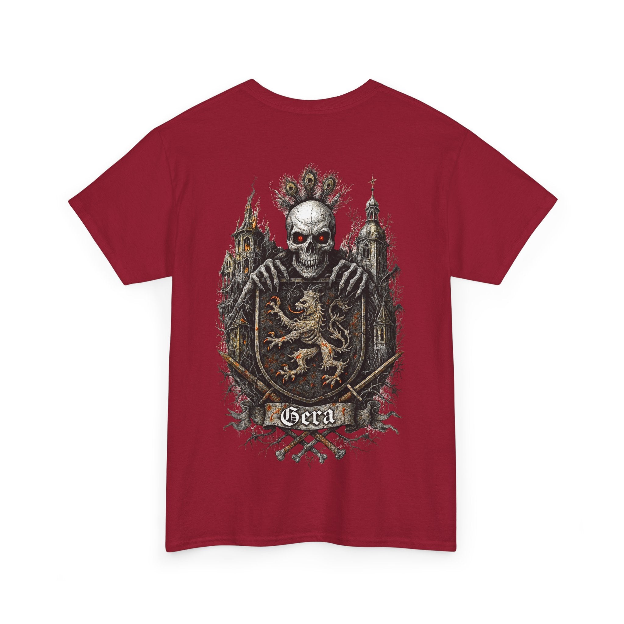 Gera: Front-/Backprint, Unisex T-Shirt **Grimwater-Edition**