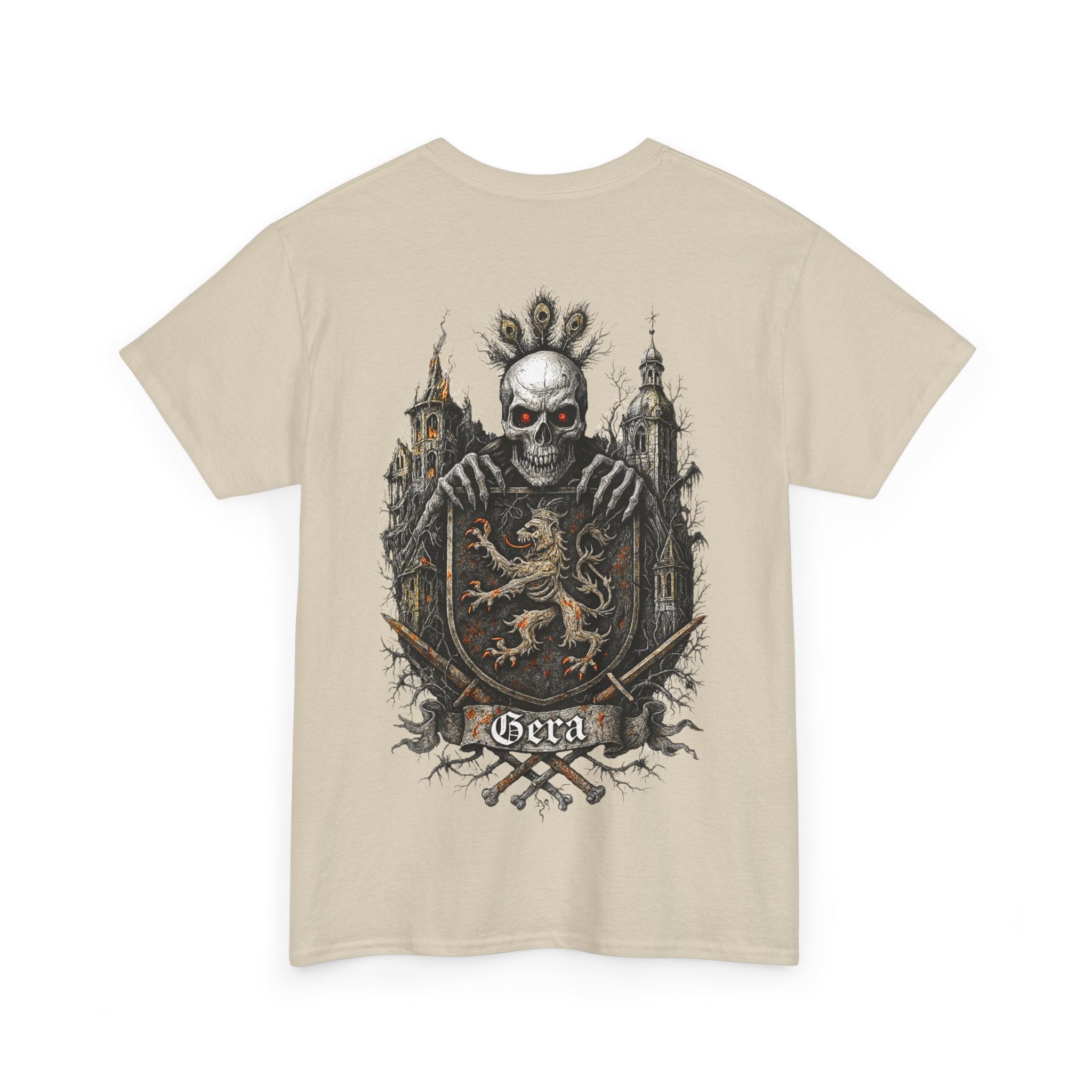 Gera: Front-/Backprint, Unisex T-Shirt **Grimwater-Edition**