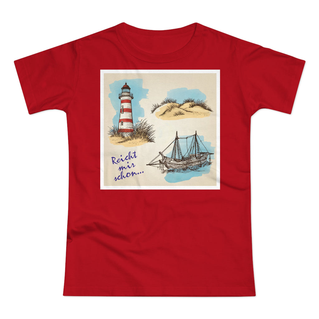 Lighthouse Bliss. Frontprint, Women's T-Shirt, Nautical Tee, Summer Fashion, Beach Vibe, Gift for Ocean Lovers