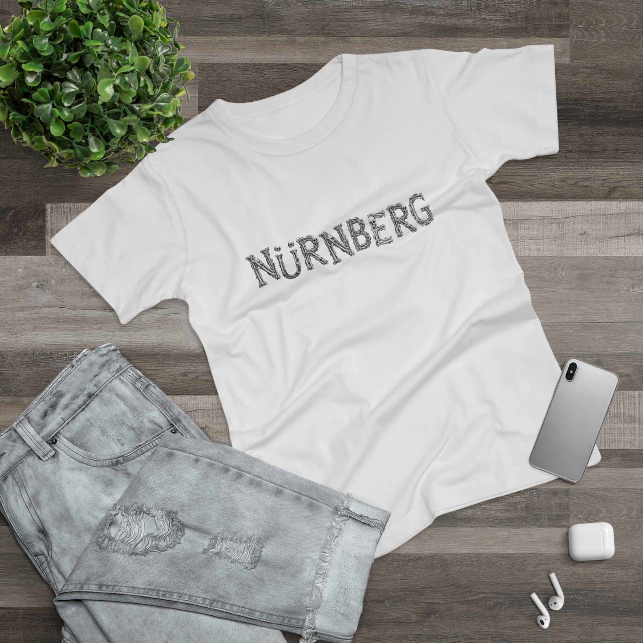 Nürnberg: Front-/Backprint, Womens' T-Shirt **Grimwater-Edition**