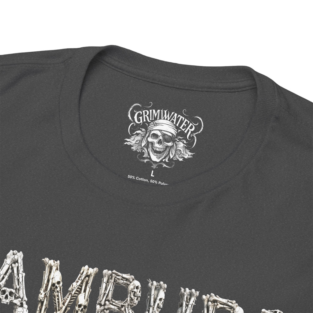 Hamburg "Night Crew" - Front-/Backprint, Unisex T-Shirt: **Grimwater-Edition**