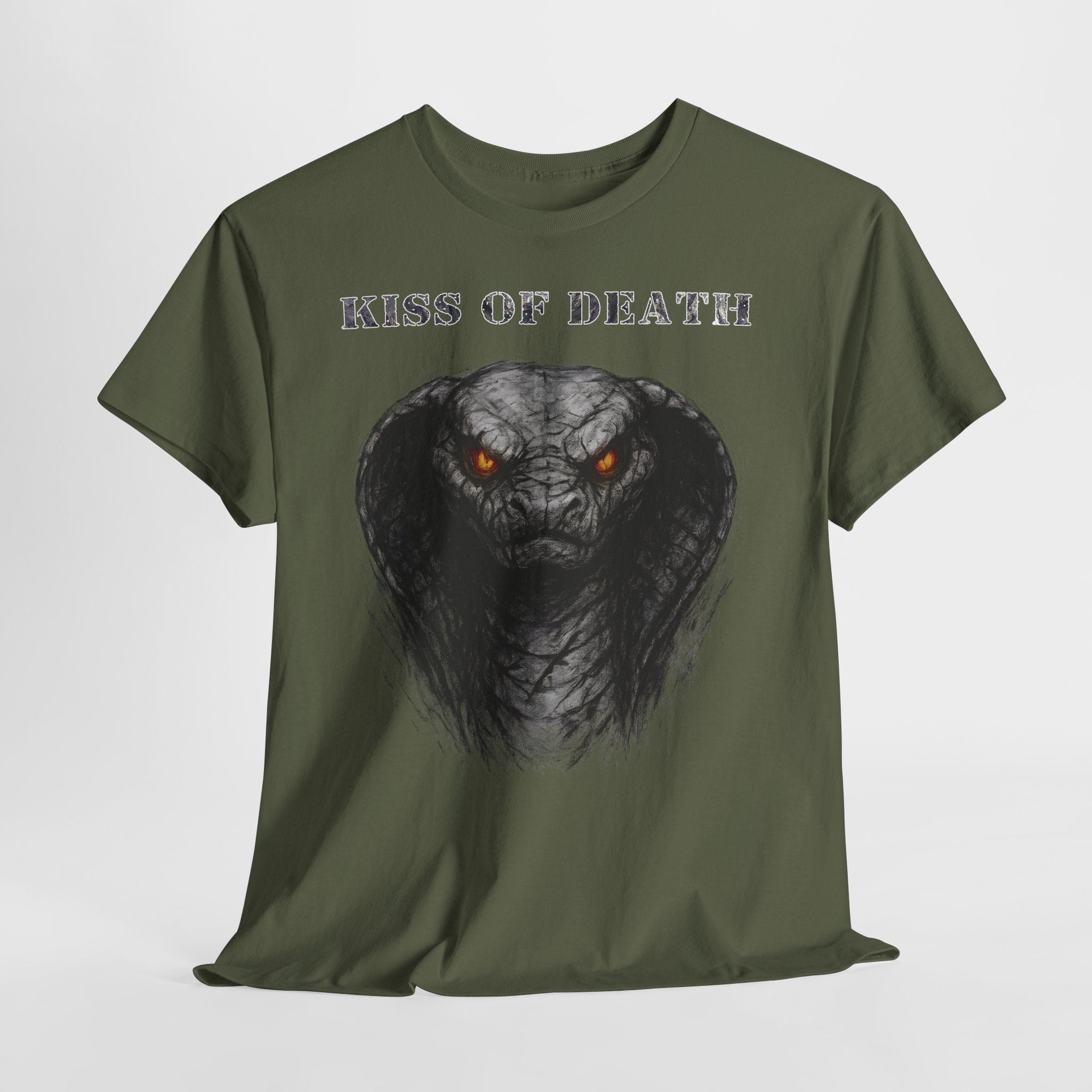 Cobra - Kiss of Death: Frontprint, Unisex T-Shirt - Animal-Collection