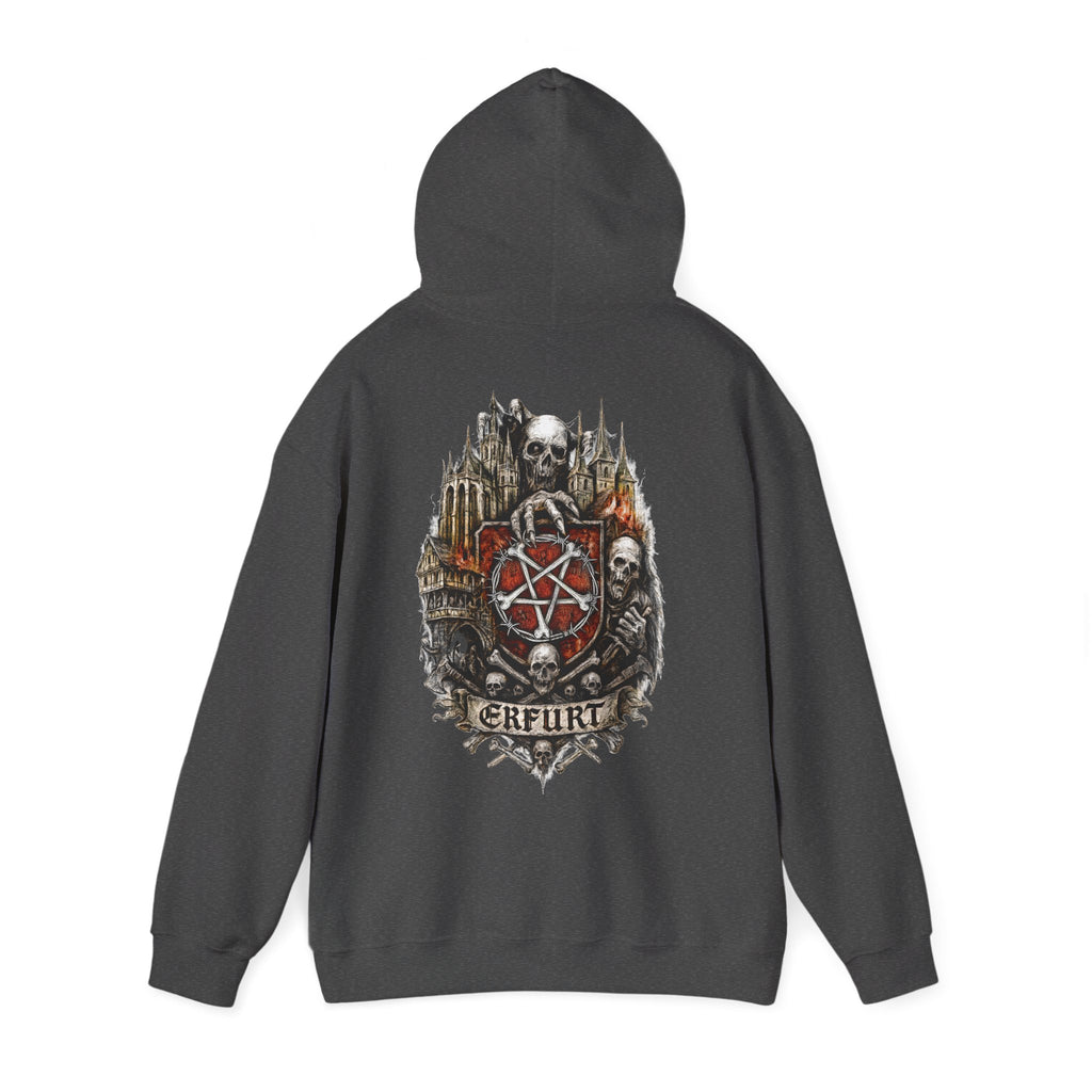 Erfurt: Front-/Backprint, Unisex Hoodie **Grimwater-Edition**
