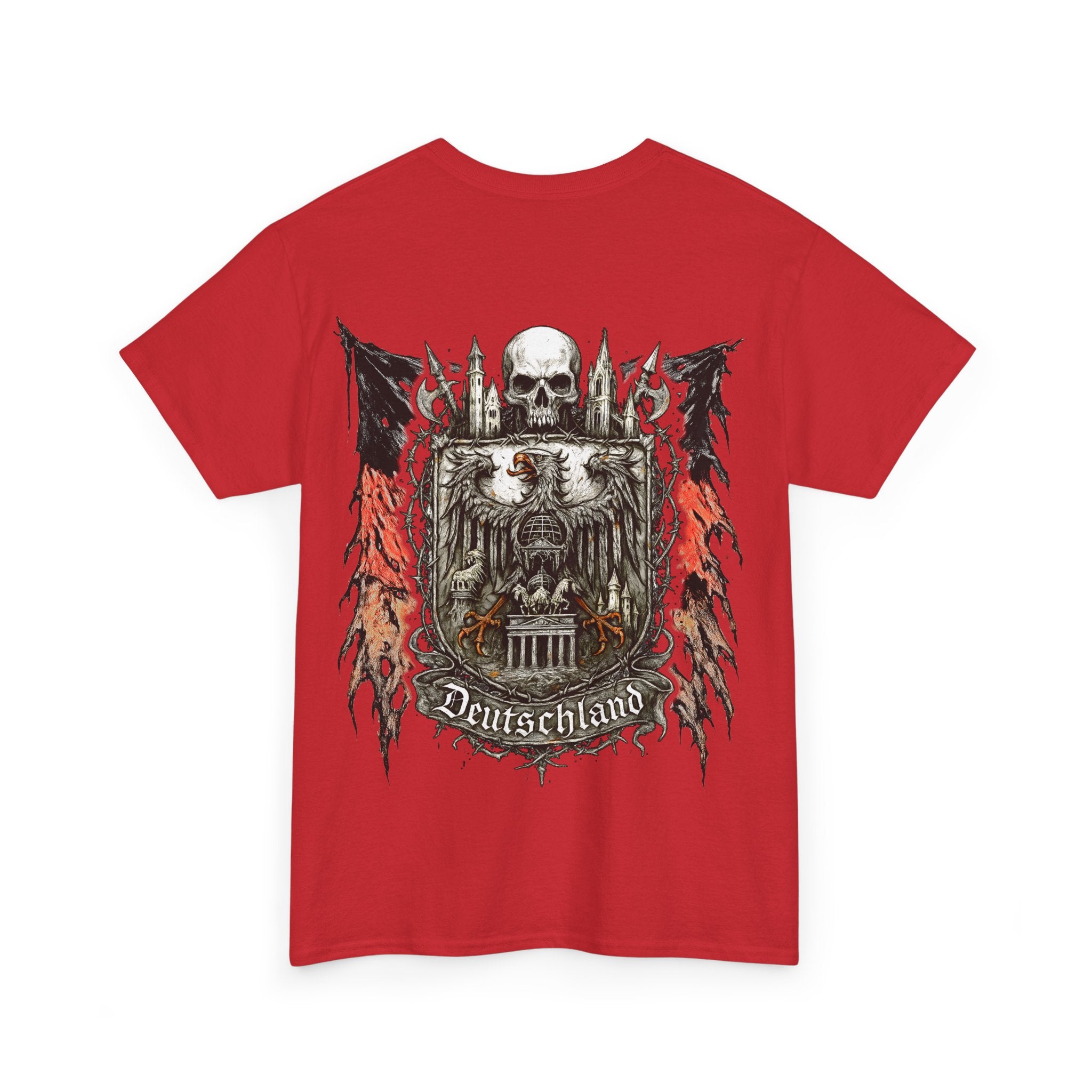 Deutschland: Front-/Backprint, Unisex T-Shirt **Grimwater-Edition** (Germany)