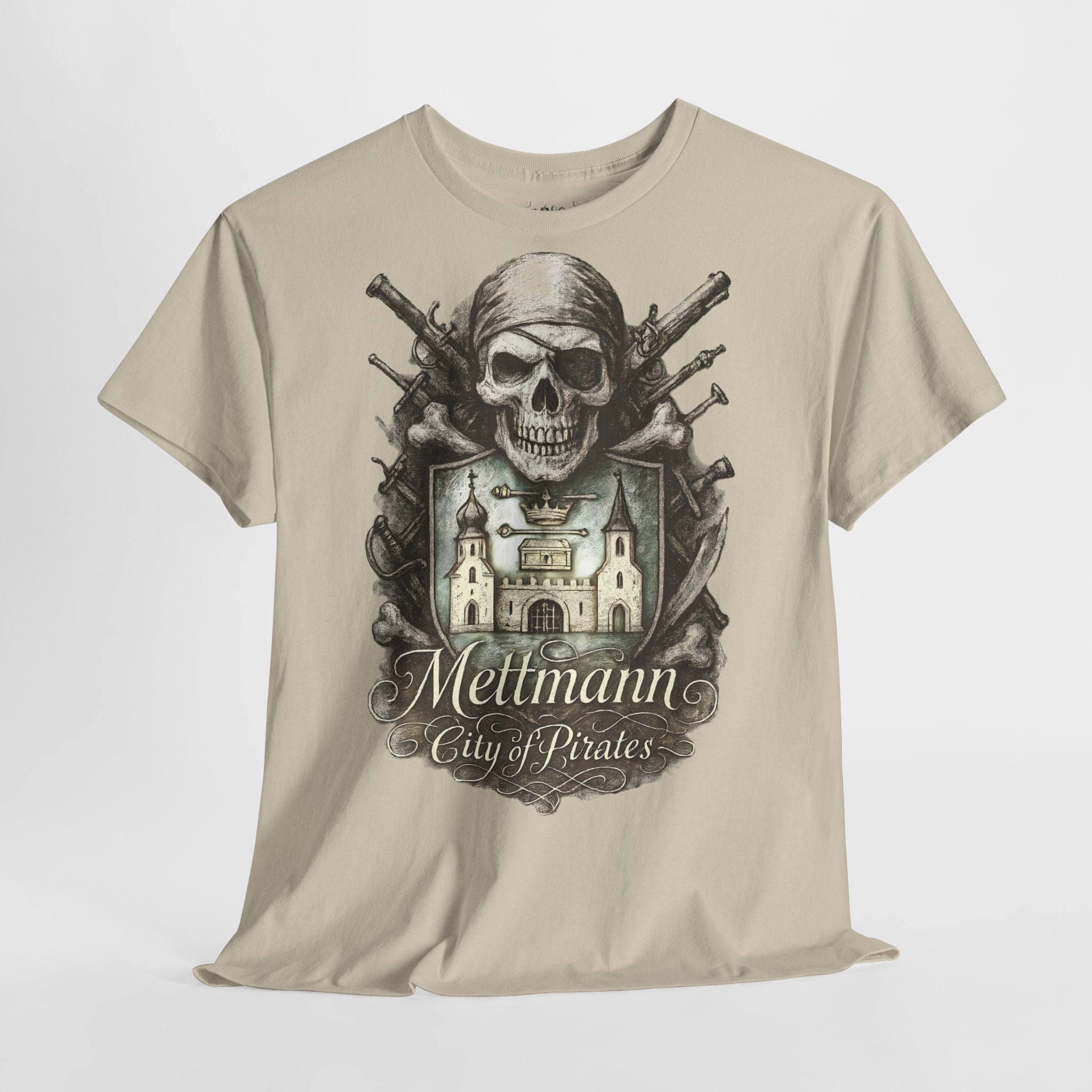 Mettmann: Frontprint, Unisex T-Shirt **Grimwater-Edition**