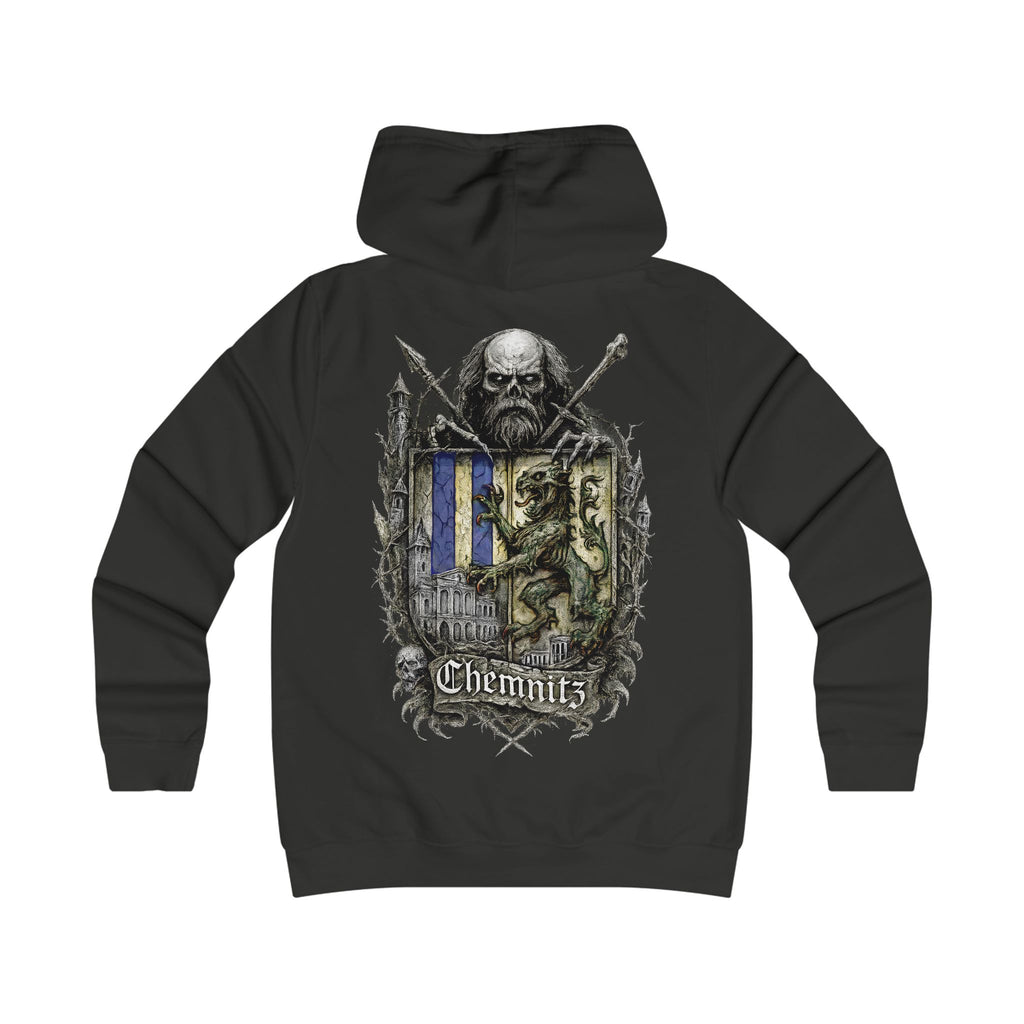 Chemnitz: Front-/Backprint, Womens' Hoodie **Grimwater-Edition**