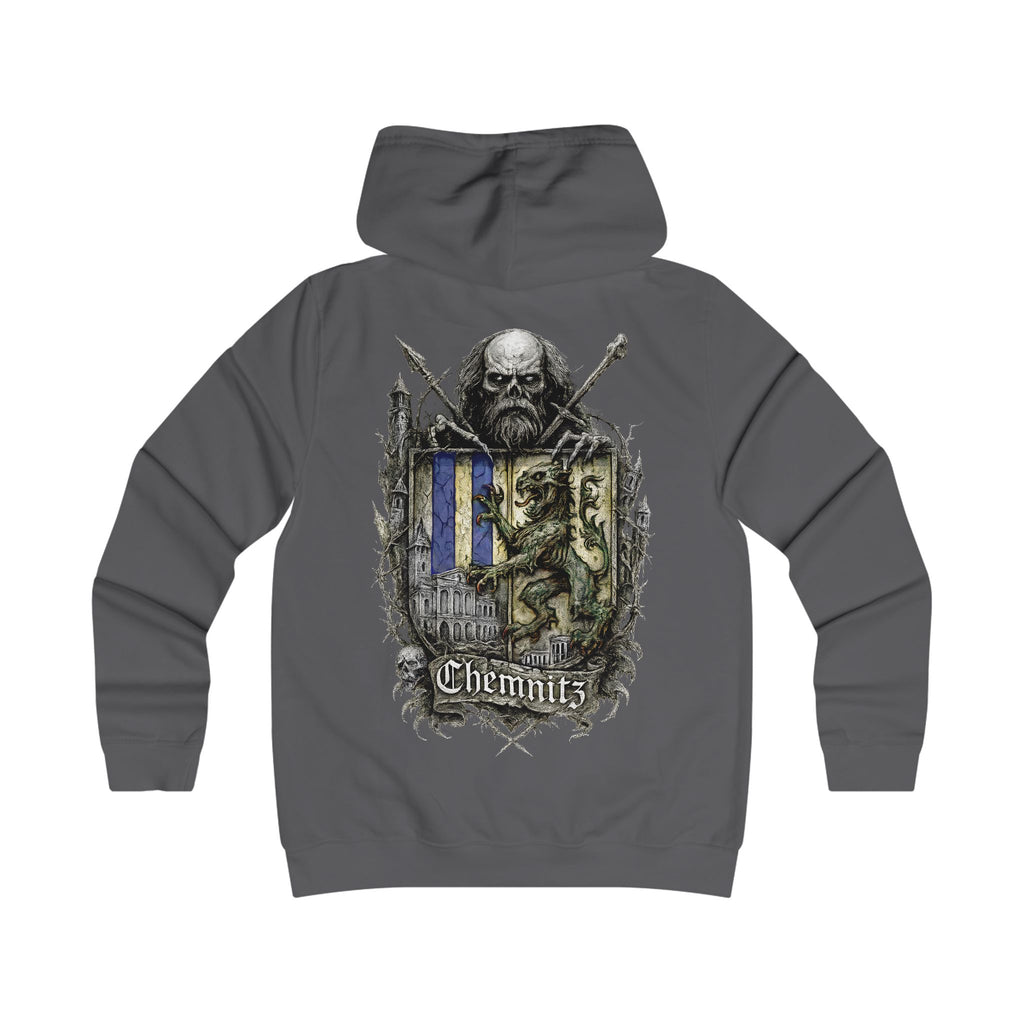 Chemnitz: Front-/Backprint, Womens' Hoodie **Grimwater-Edition**