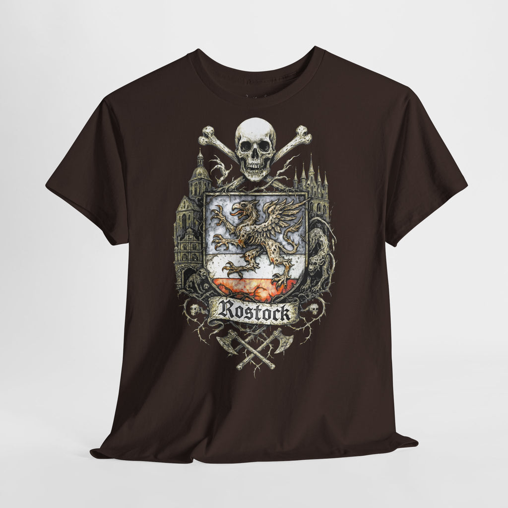 Rostock: Frontprint, Unisex T-Shirt **Grimwater-Edition**