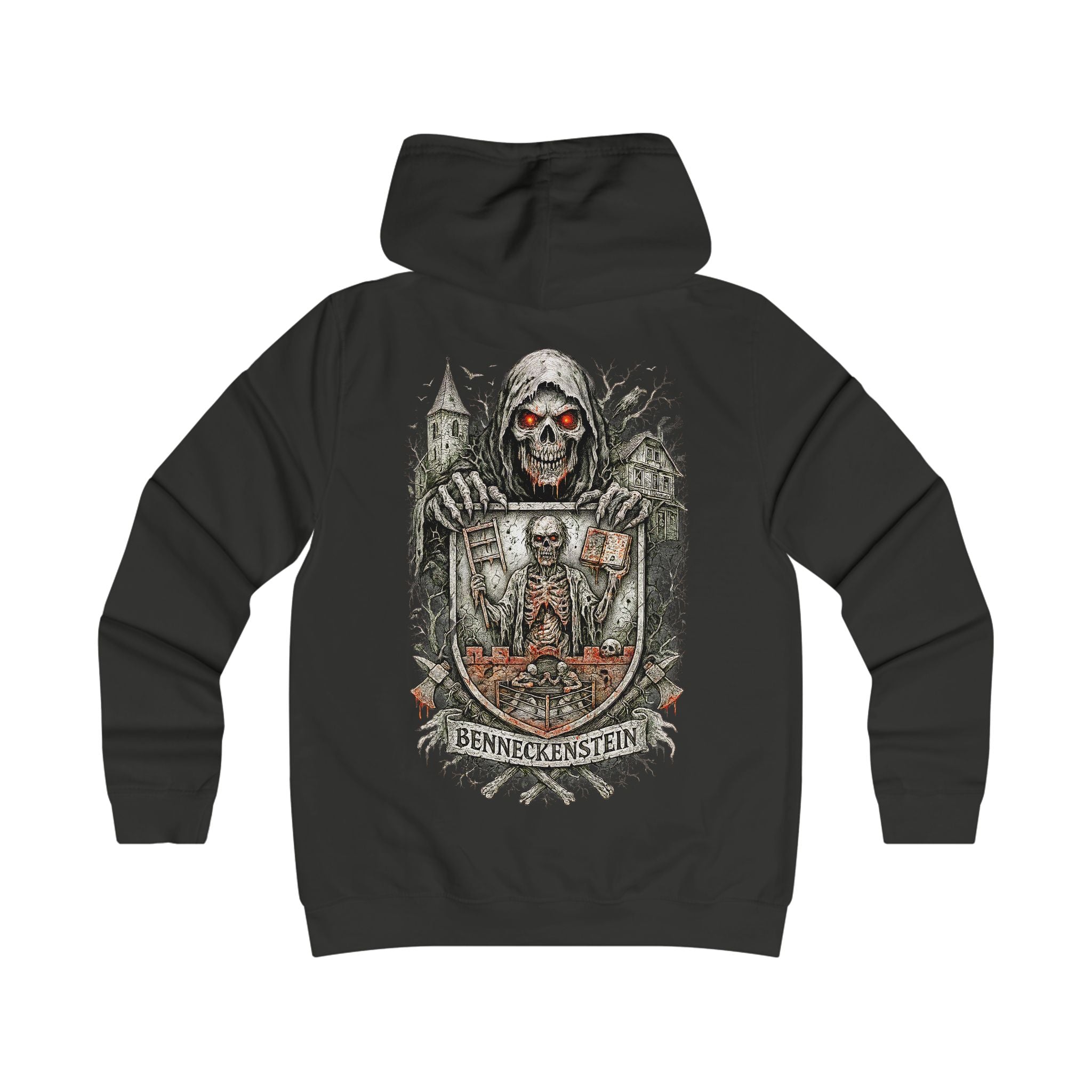 Benneckenstein: Front-/Backprint, Womens' Hoodie **Grimwater-Edition**