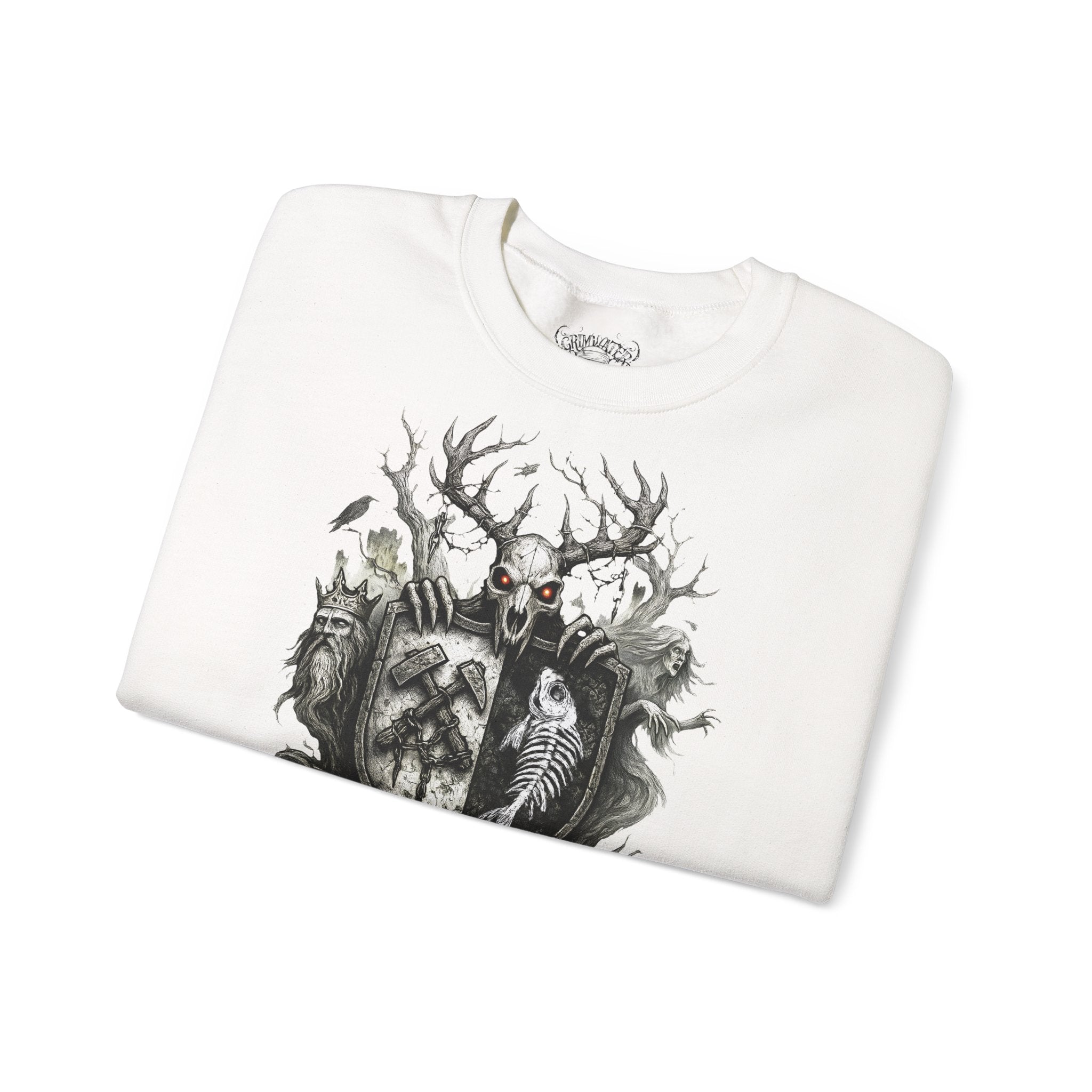 Der Harz: Harz-Collection, Frontprint, Unisex Sweatshirt **Grimwater-Edition**
