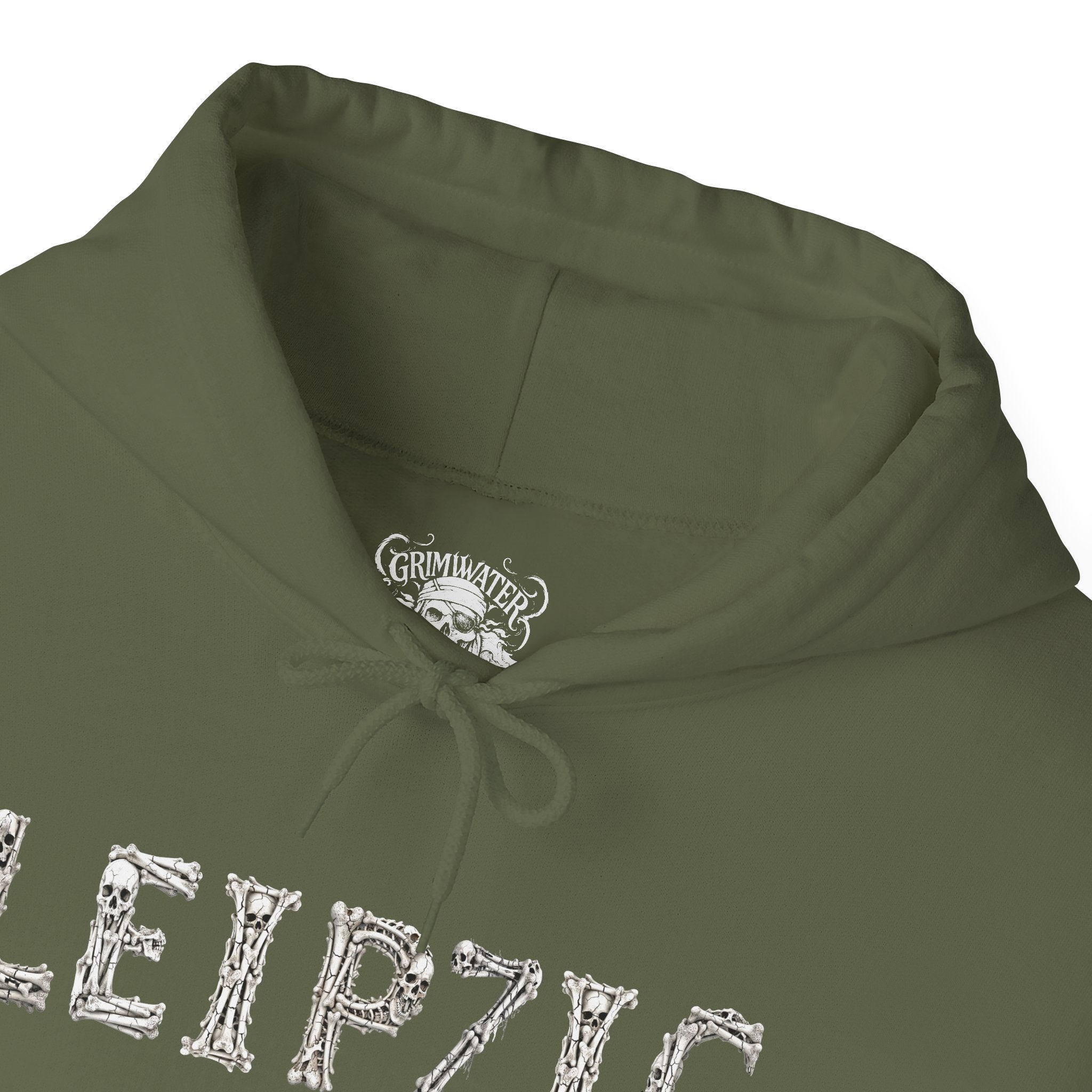 Leipzig: Front-/Backprint, Unisex Hoodie **Grimwater-Edition**