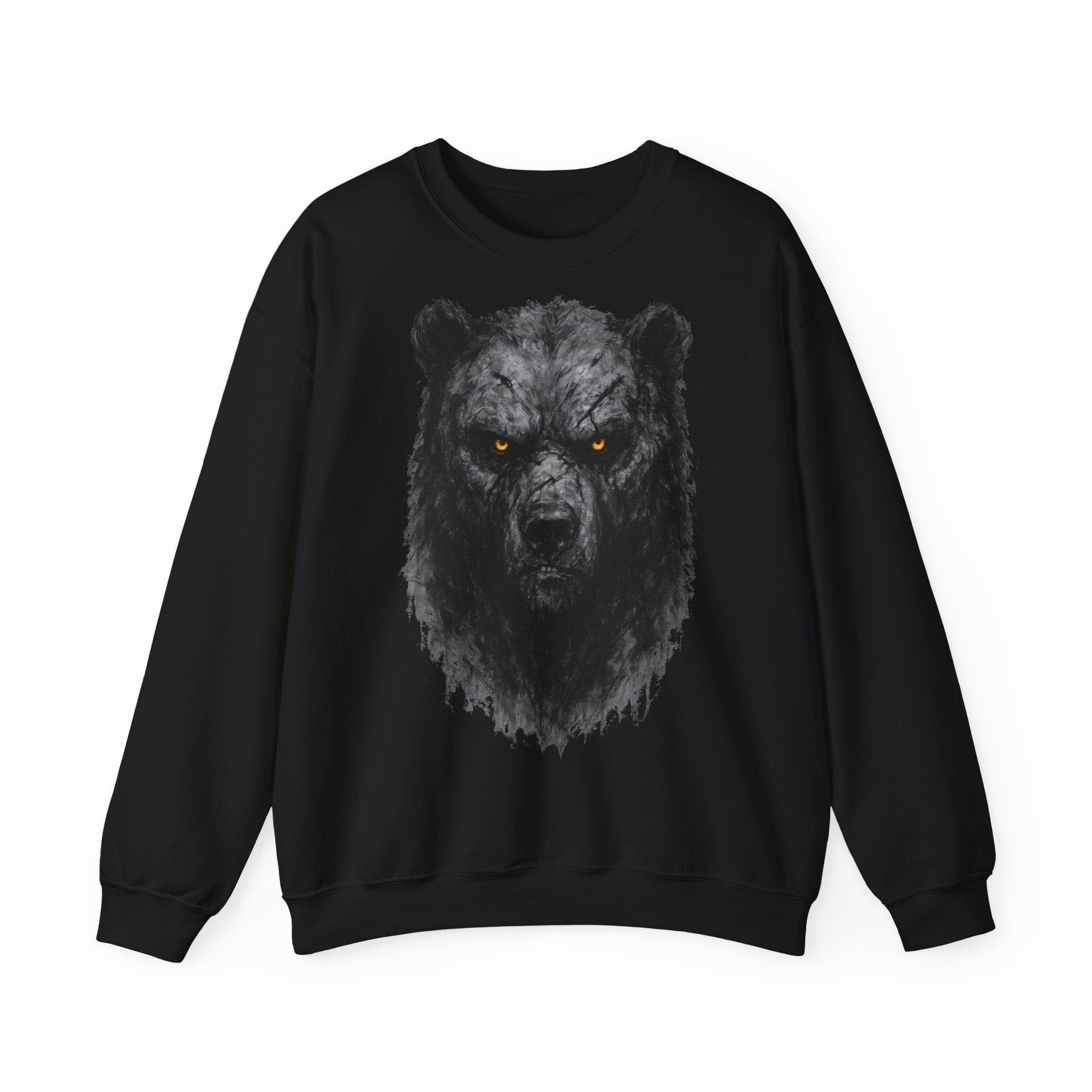 Bär: Animals-Collection, Frontprint, Unisex Sweatshirt, Bear Spirit