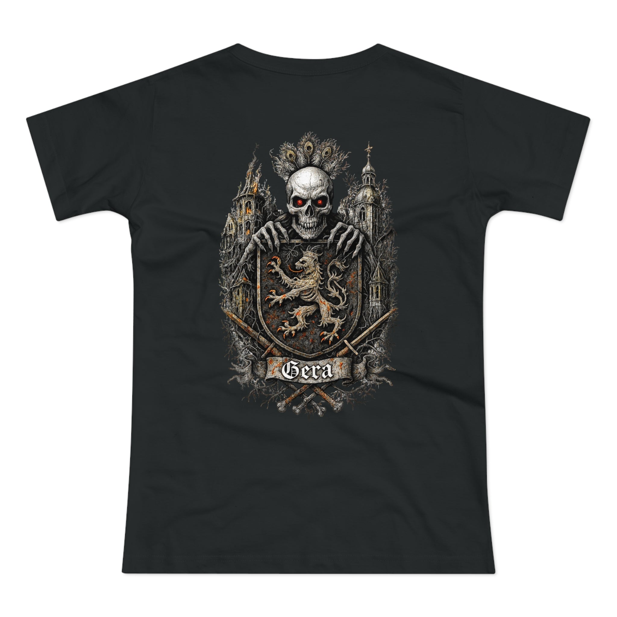 Gera: Front-/Backprint, Womens' T-Shirt **Grimwater-Edition**