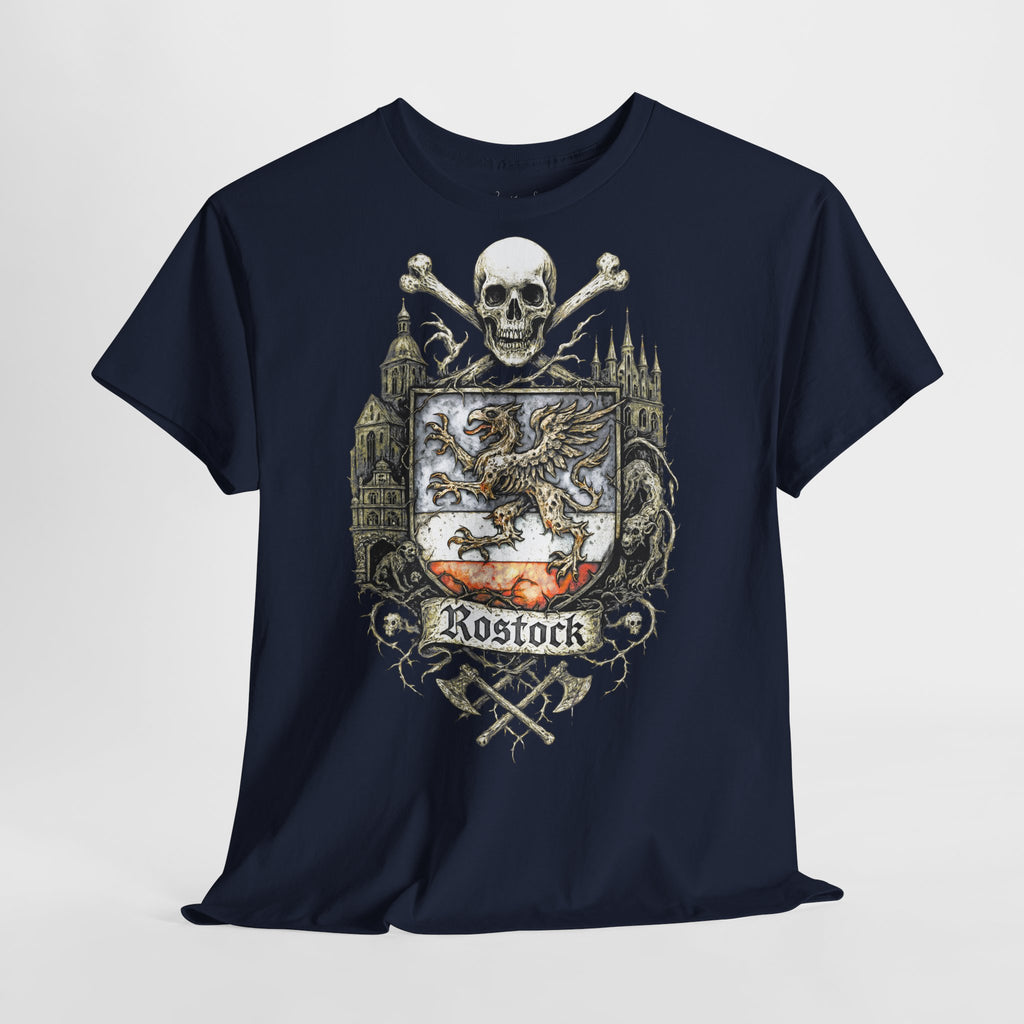 Rostock: Frontprint, Unisex T-Shirt **Grimwater-Edition**