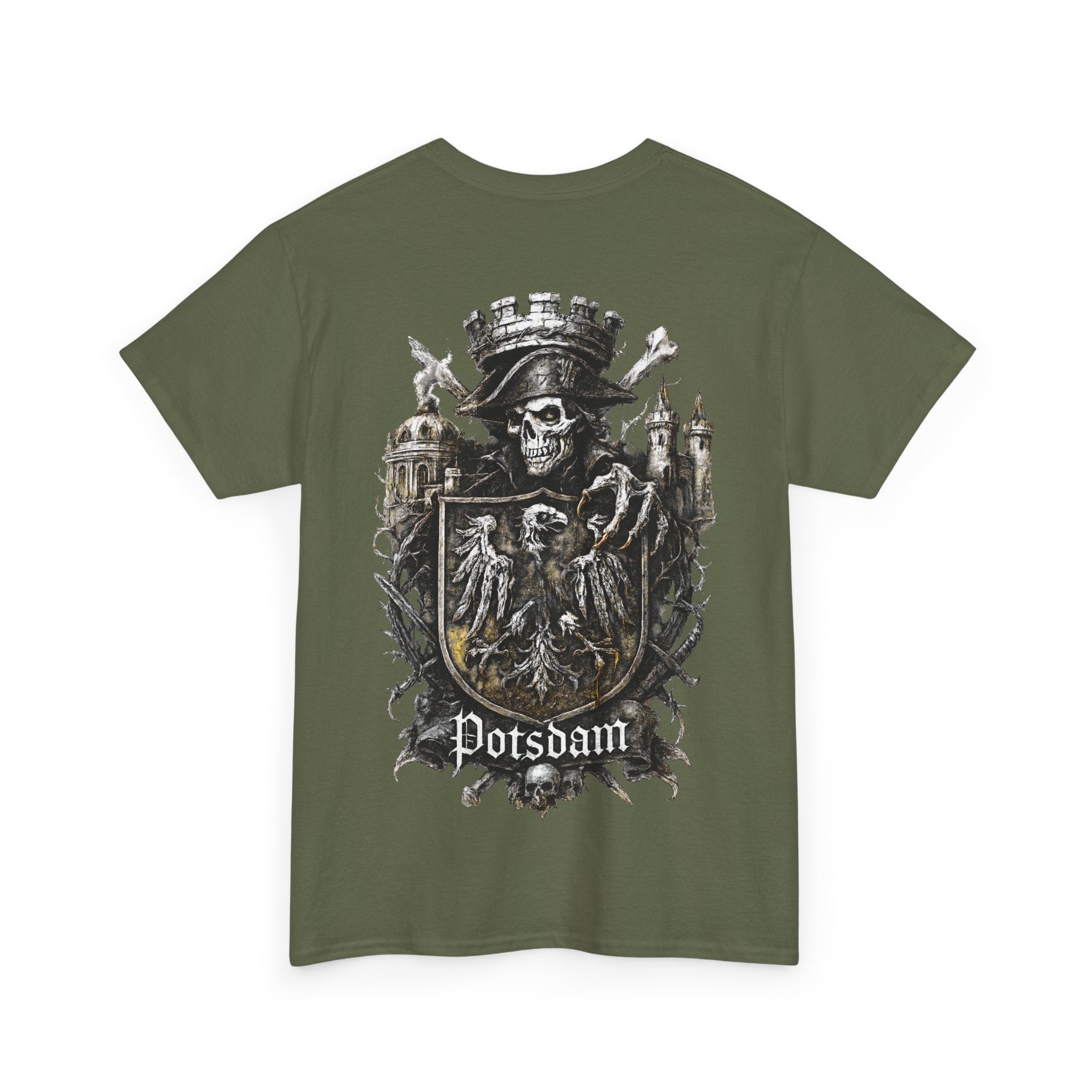 Potsdam: Front-/Backprint, Unisex T-Shirt **Grimwater-Edition**