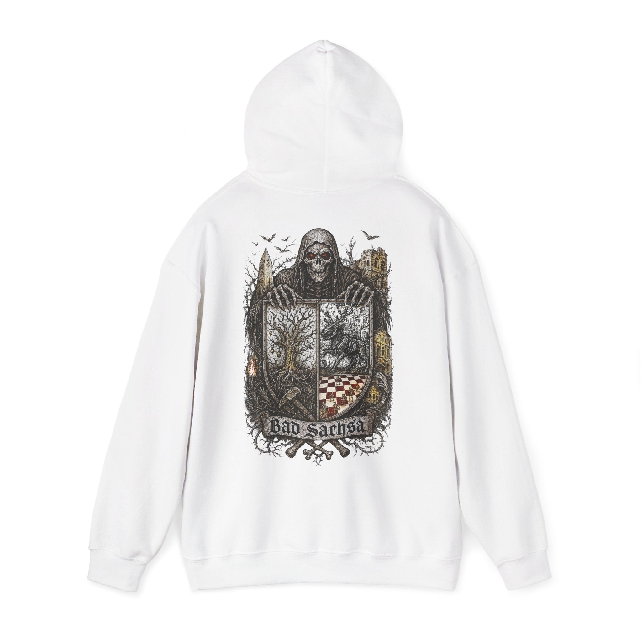 Bad Sachsa: Front-/Backprint, Unisex Hoodie **Grimwater-Edition**