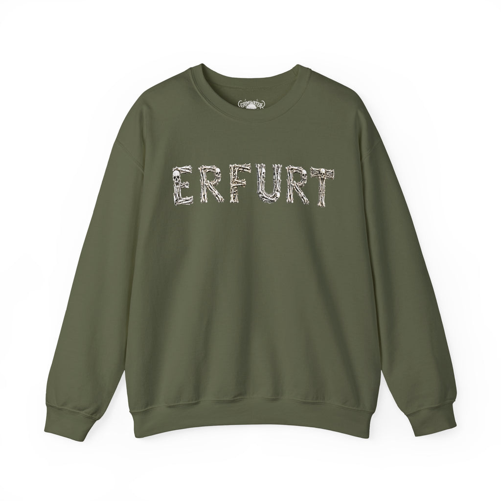 Erfurt: Front-/Backprint, Unisex Sweatshirt **Grimwater-Edition**