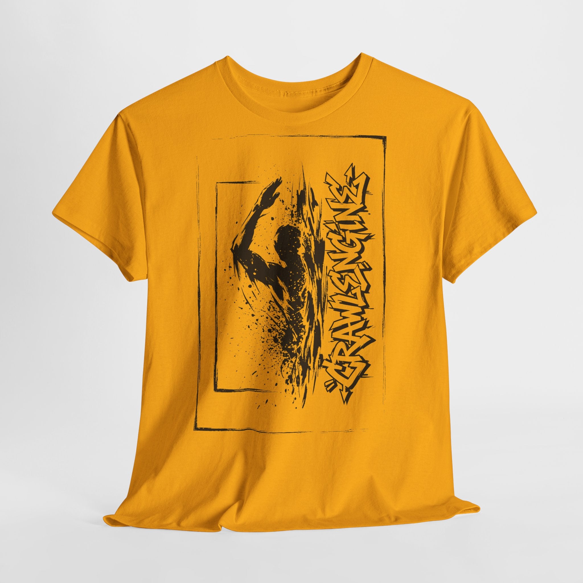 Schwimmen - CRAWLENGINE II: Frontprint, Unisex T-Shirt
