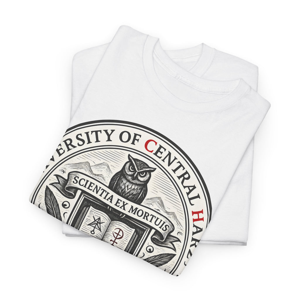 University of Central Harz: Frontprint, Unisex T-Shirt **Grimwater-Edition**