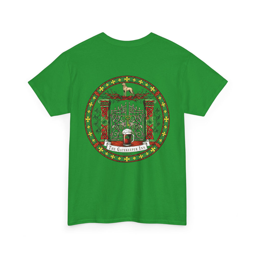 The Gatekeeper Inn, Dublin, Festive Unisex Cotton Tee with Holiday Design, Christmas Gift, Casual Wear, Comfortable Shirt, Year-Round Style, Unique Gift Idea
