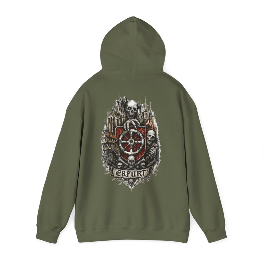 Erfurt: Front-/Backprint, Unisex Hoodie **Grimwater-Edition**