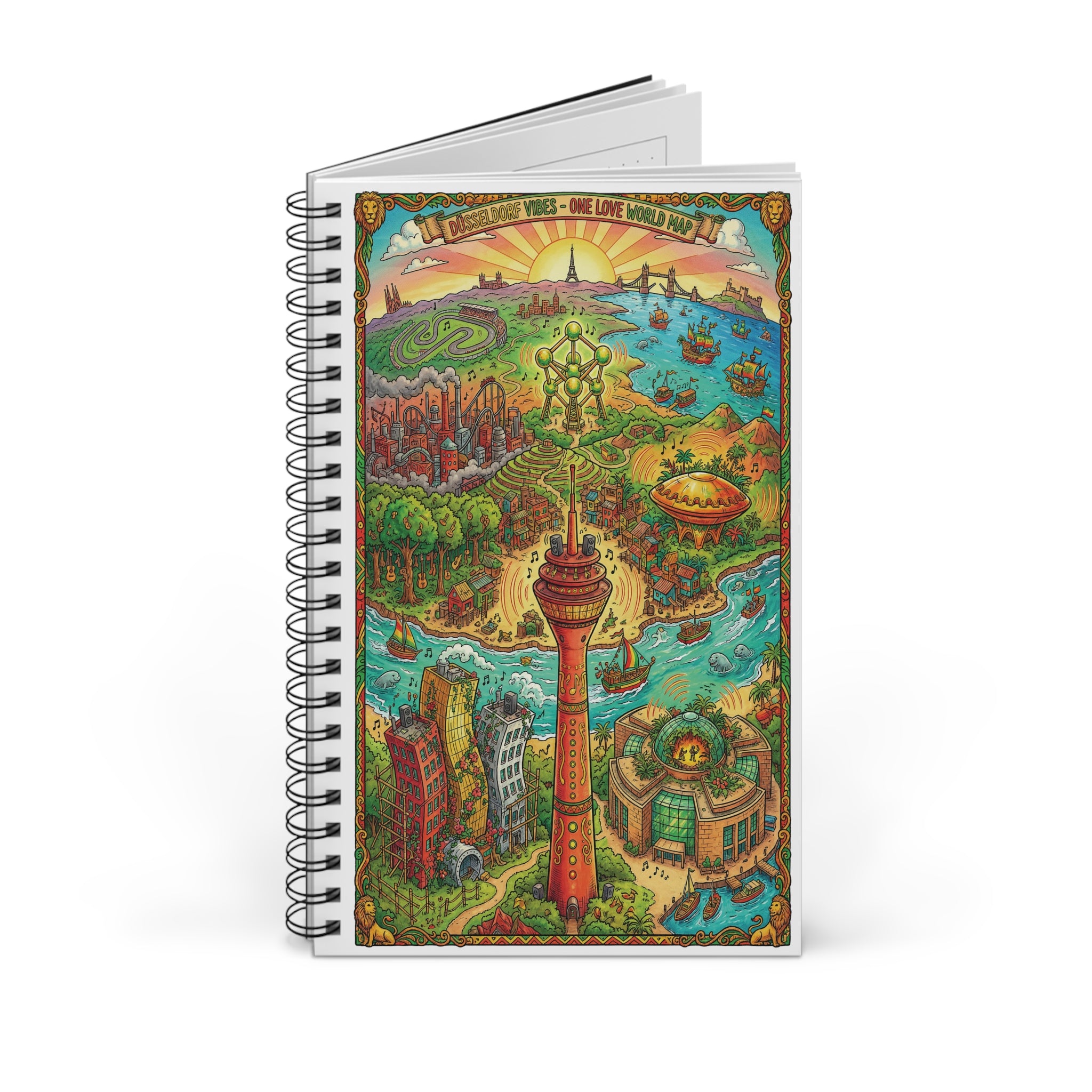 Düsseldorf Spiralblock - Reggae Edition