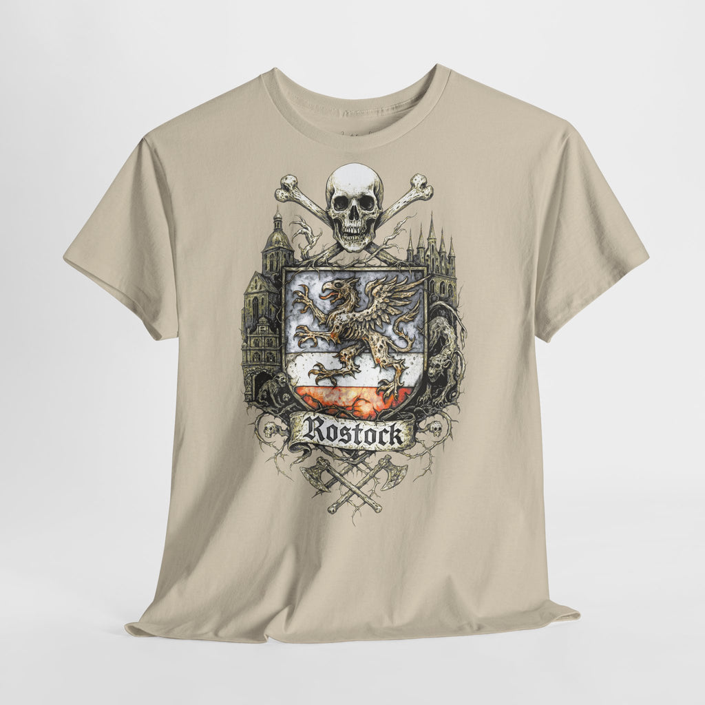 Rostock: Frontprint, Unisex T-Shirt **Grimwater-Edition**