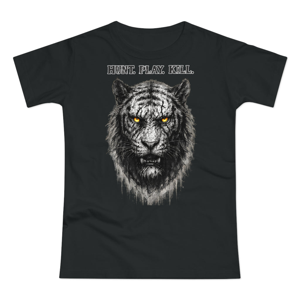 Tiger: Frontprint, Womens' T-Shirt - Animal-Collection